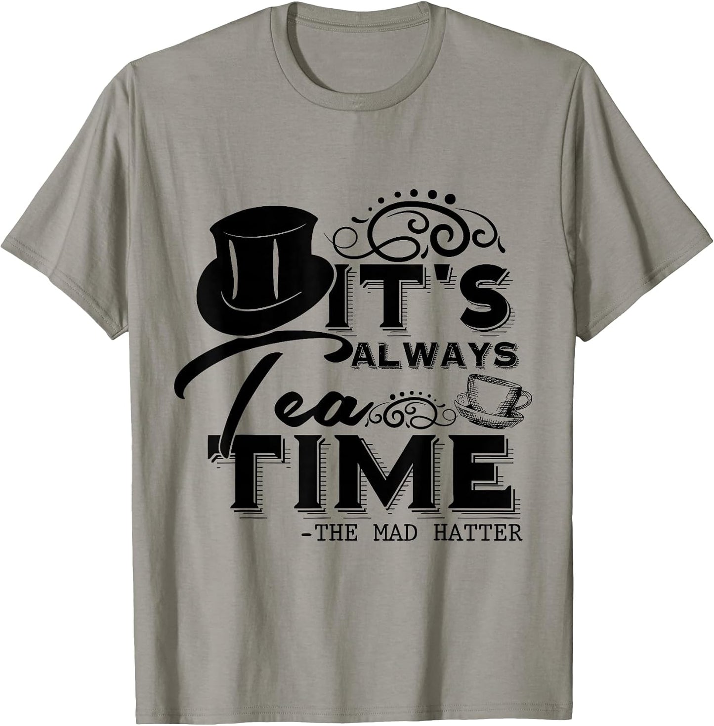 Alice in Wonderland Mad Hatter Tea Stylecomfy - Adult & Kids T-Shirts, Sweatshirts & Hoodies apparel design preview 1