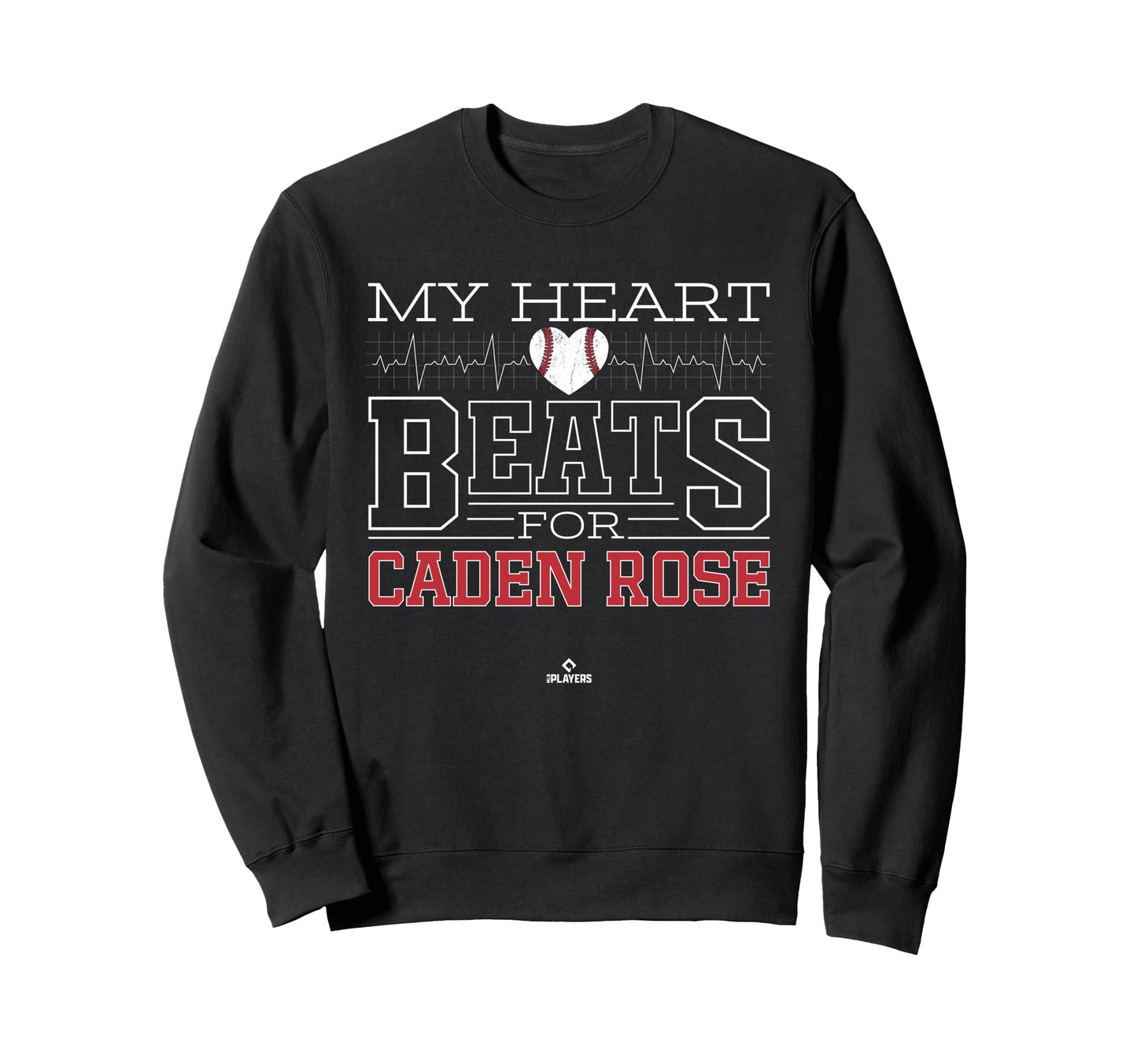 My Heart Beats Caden Rose Prospect Sweatshirt - Graphic Print Unisex - T-Shirt, Sweatshirt, Hoodie