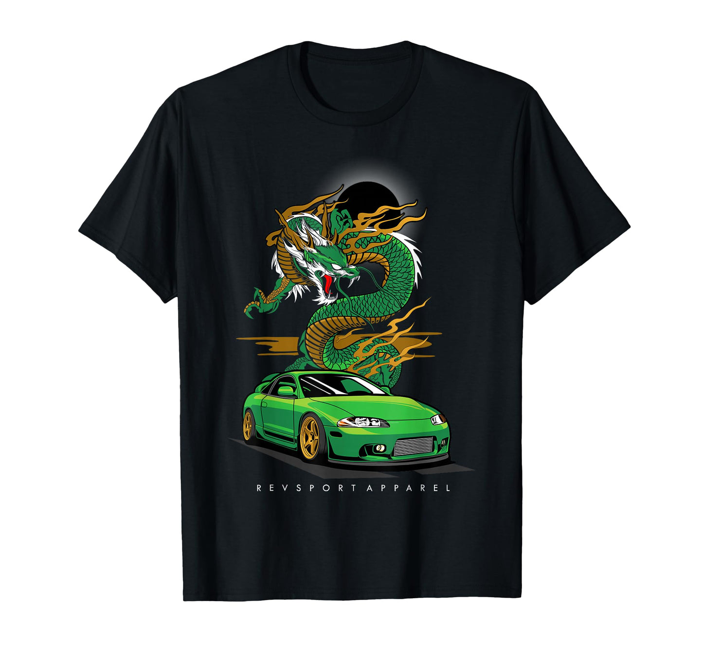 Revsportapparel Eclipse Gsx Adults T-Shirt - Fun Novelty Design Men Women - T-Shirt, Sweatshirt, Hoodie