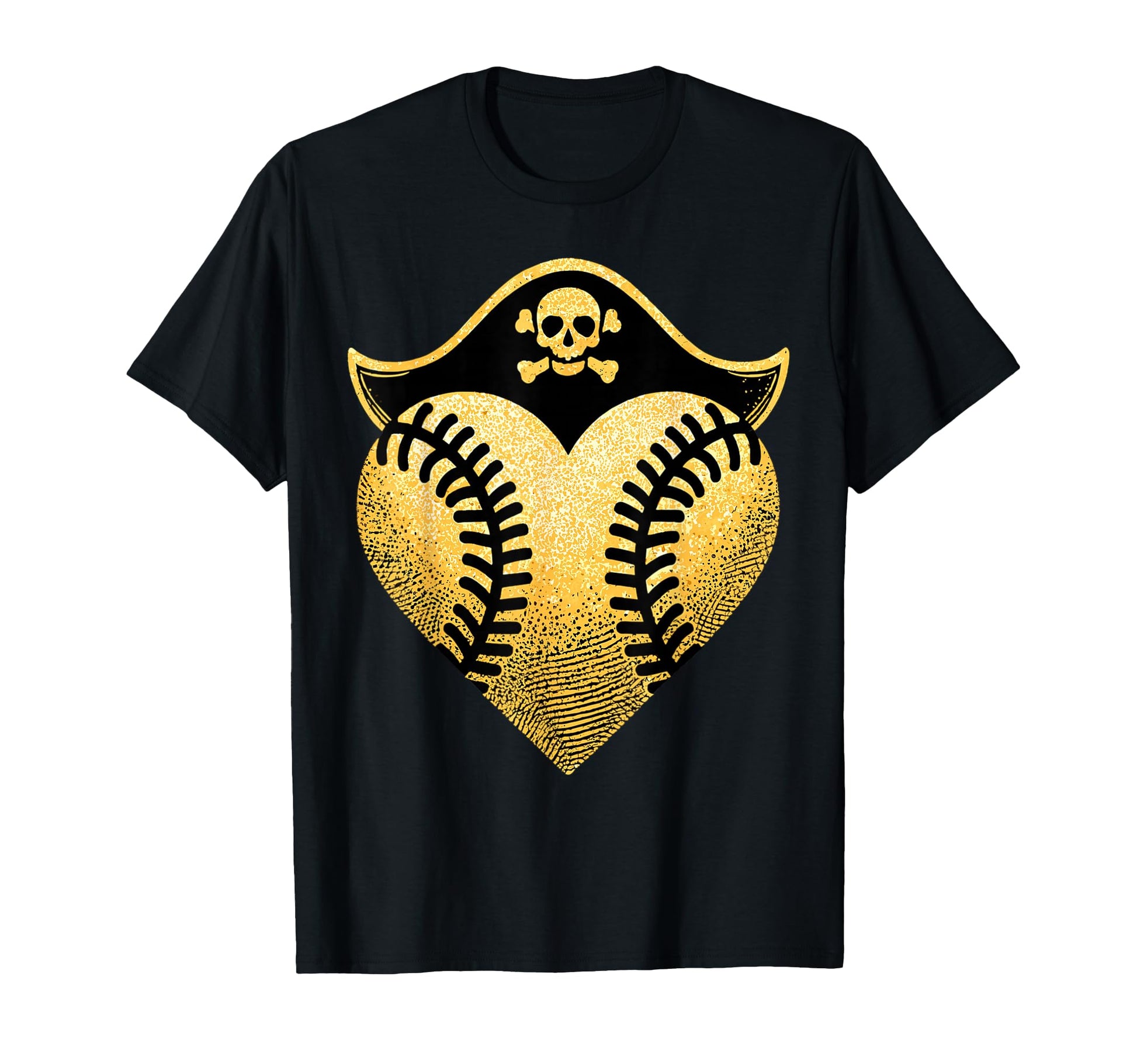 Baseball Pirate Baseball Player T-Shirt - Fun Novelty Design for Adults - T-Shirt, Sweatshirt, Hoodie