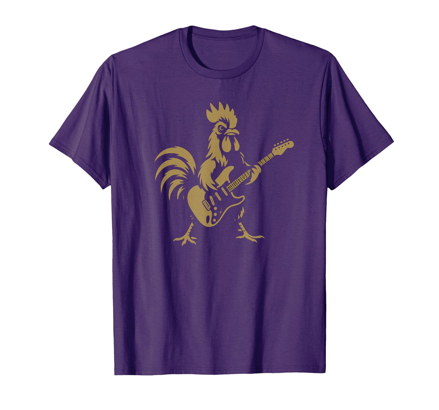 Rock Out Highland Rooster Chicken Band T-Shirt - Graphic Print for Adults - T-Shirt, Sweatshirt, Hoodie