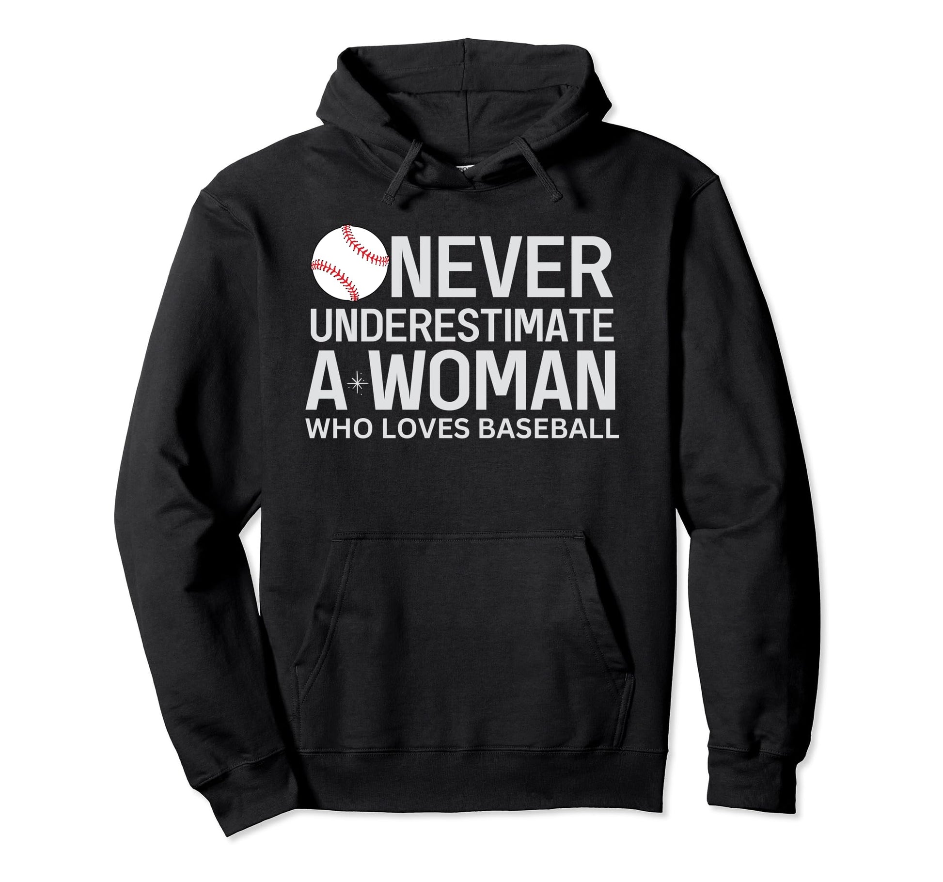 Baseball Lover Never Underestimate Who Hoodie - Custom Art Print Men Women - T-Shirt, Sweatshirt, Hoodie