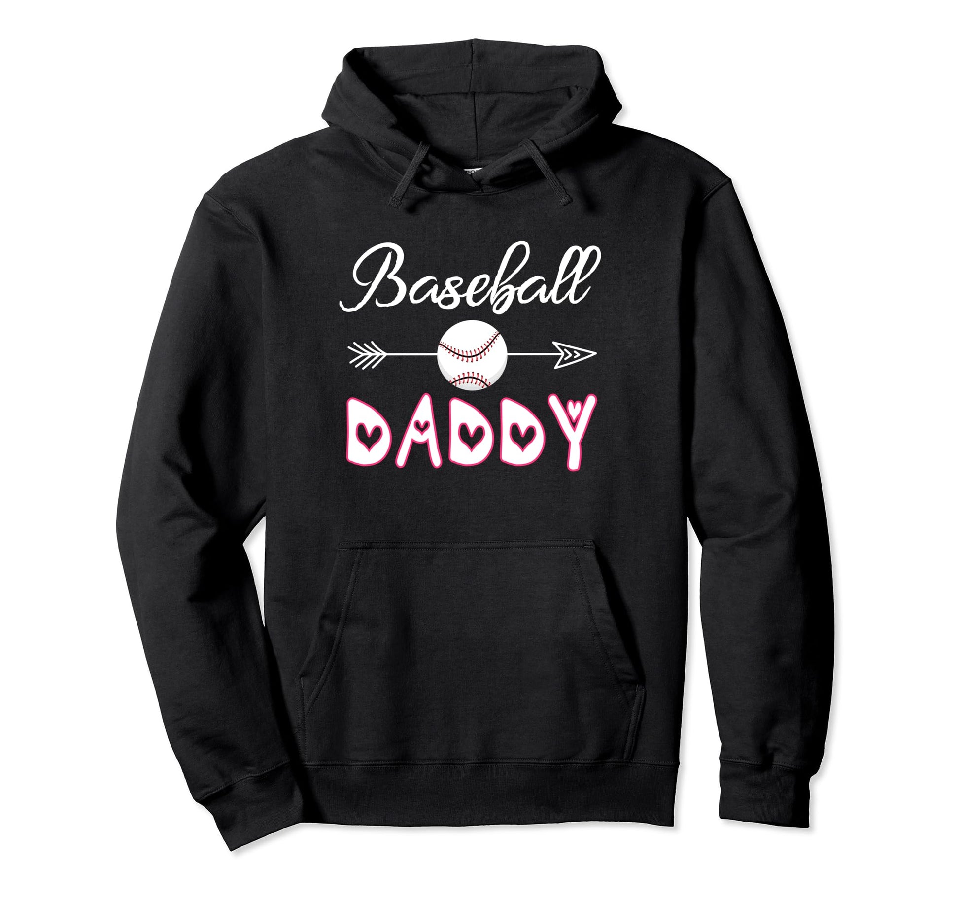 Baseball Daddy Birthday Sport Baseball Hoodie - Streetwear Style Unisex - T-Shirt, Sweatshirt, Hoodie
