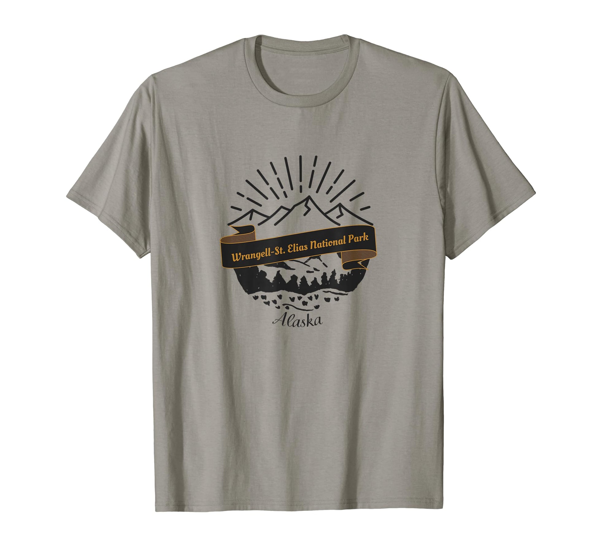 Wrangell St Elias National Park Vacation T-Shirt - Graphic Print Unisex - T-Shirt, Sweatshirt, Hoodie