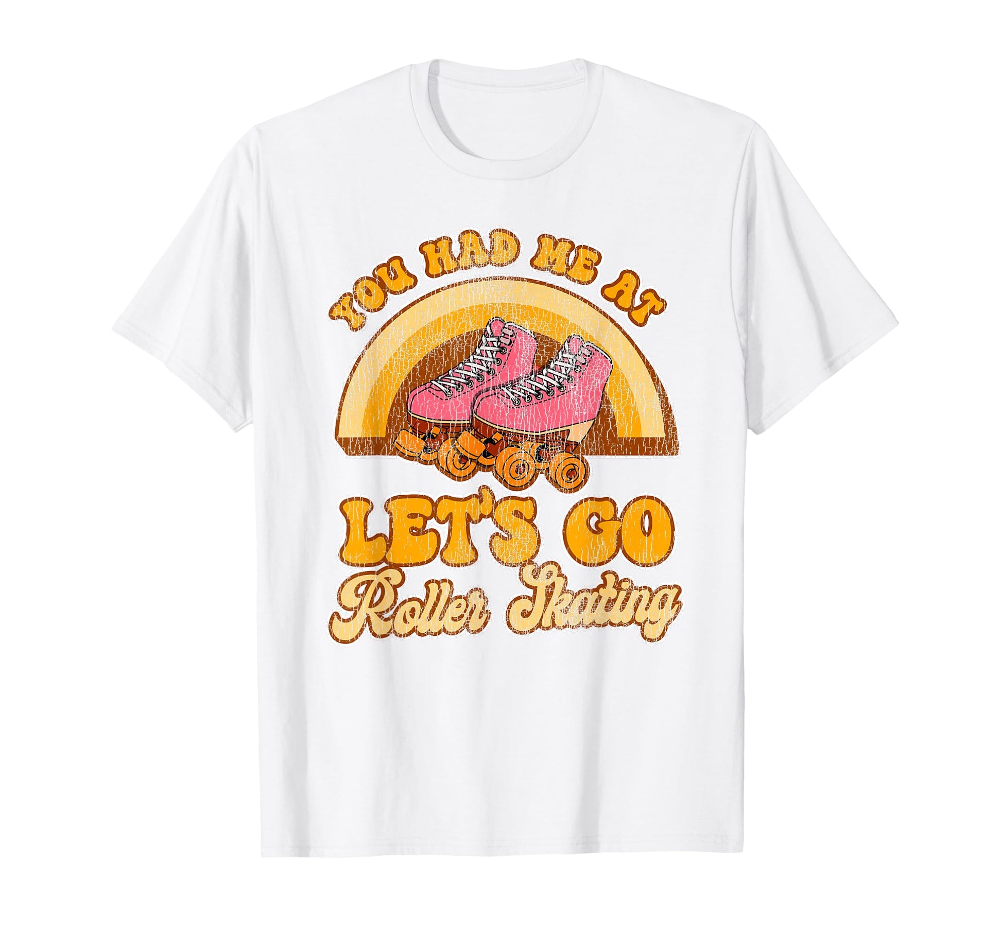 Roller Skating Skate 1970S T-Shirt - Minimalist Print Unisex - T-Shirt, Sweatshirt, Hoodie