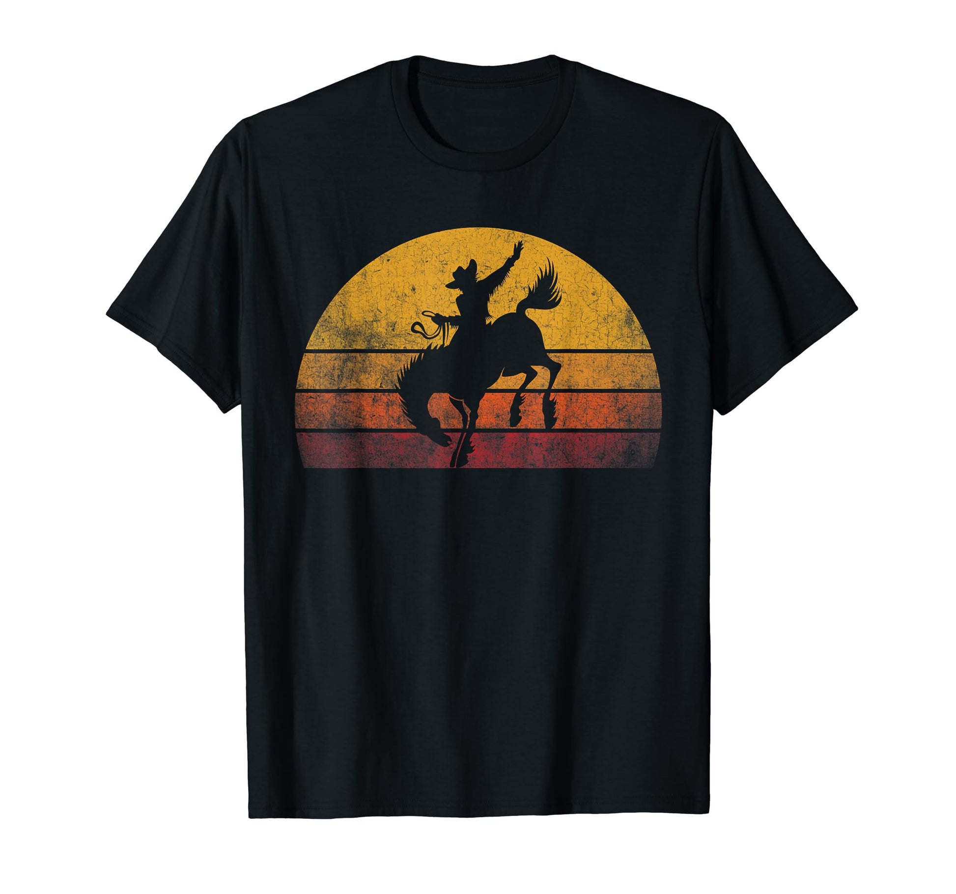 Western Riding Rodeo Horse Cowboy Outfit T-Shirt - Trendy Graphic Men Women - T-Shirt, Sweatshirt, Hoodie