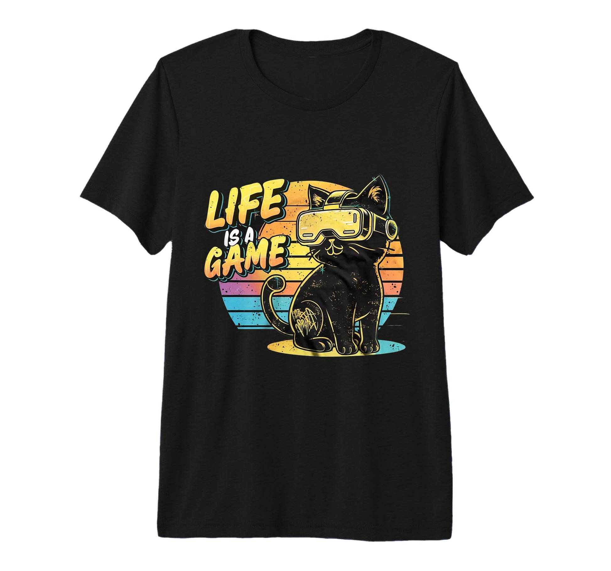 Life Gaming Leopard Baseball Softball T-Shirt - Minimalist Print Unisex - T-Shirt, Sweatshirt, Hoodie