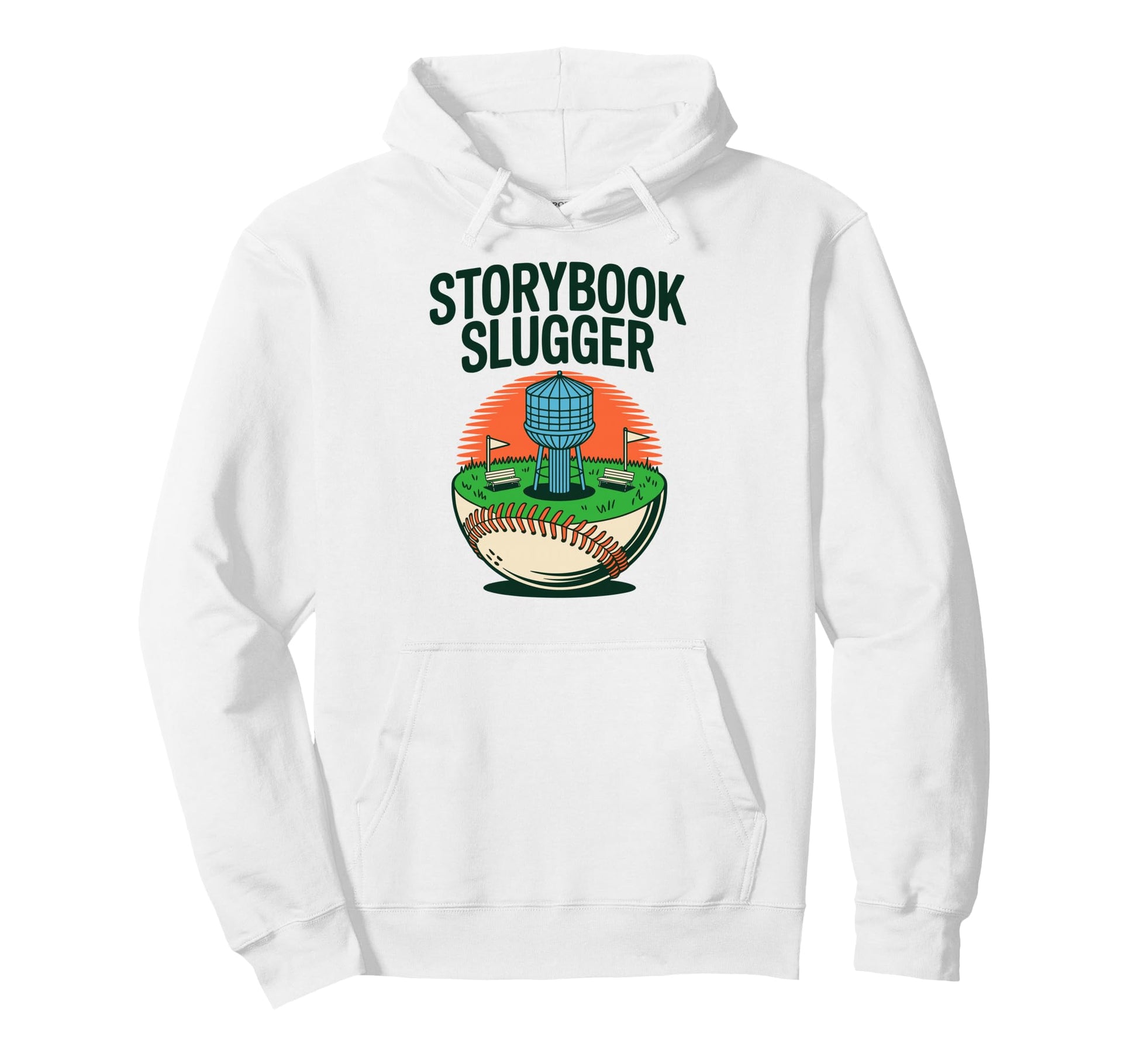 Storybook Slugger Nostalgia Ent Baseball Hoodie - Novelty Apparel Men Women - T-Shirt, Sweatshirt, Hoodie