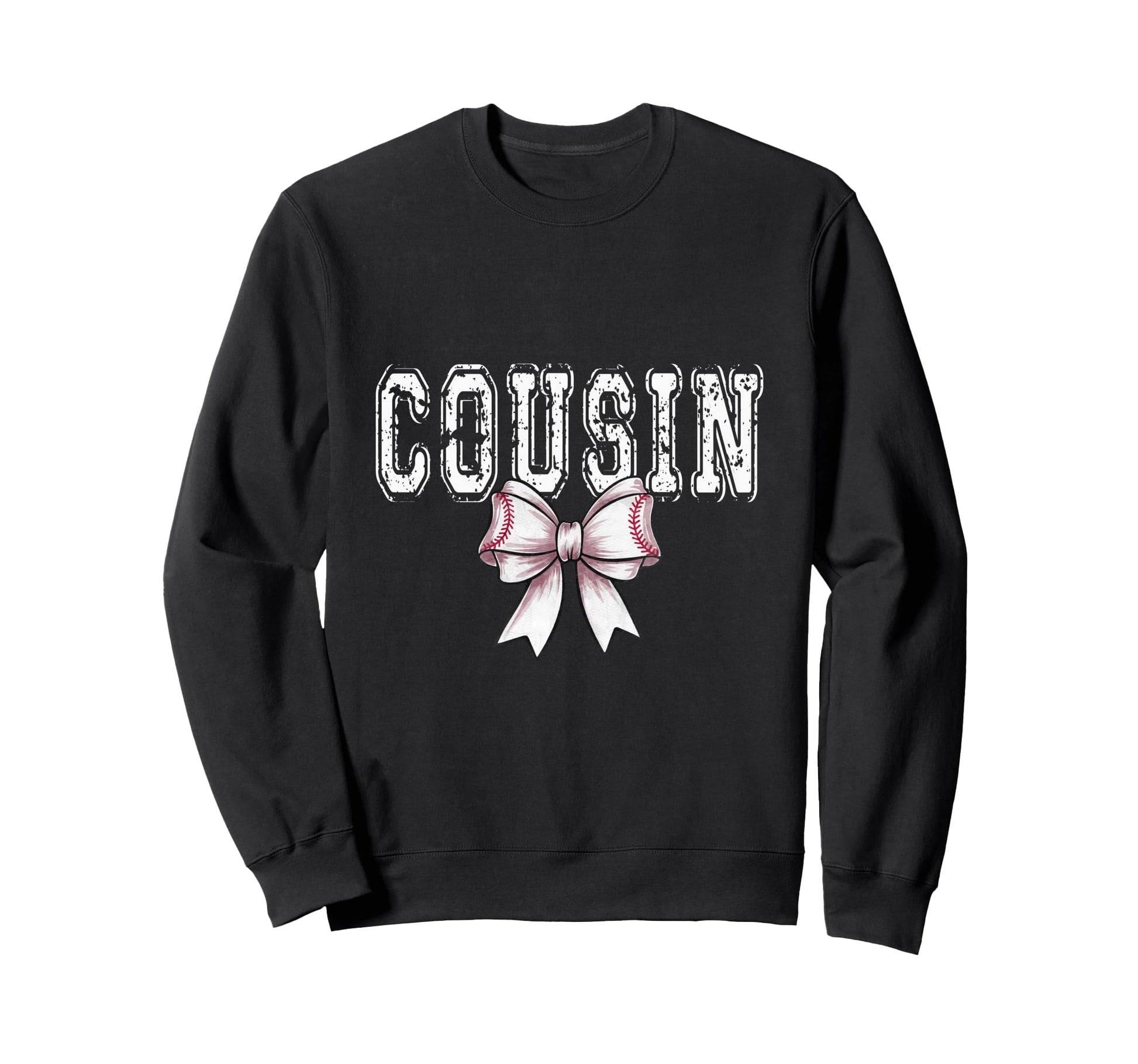 Coquette Baseball Cousin Spirit Sweatshirt - Unique Graphic Unisex - T-Shirt, Sweatshirt, Hoodie