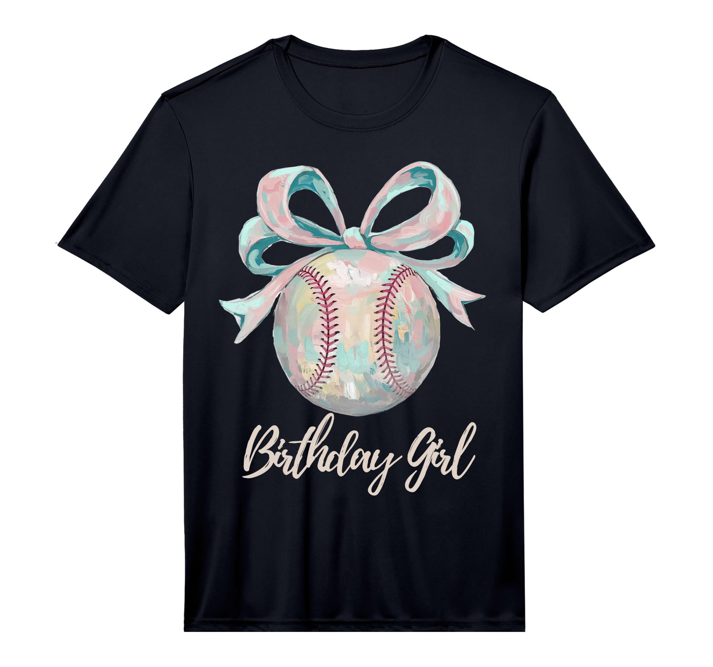 Baseball Birthday Sporty Daughter T-Shirt - Novelty Apparel Men Women - T-Shirt, Sweatshirt, Hoodie