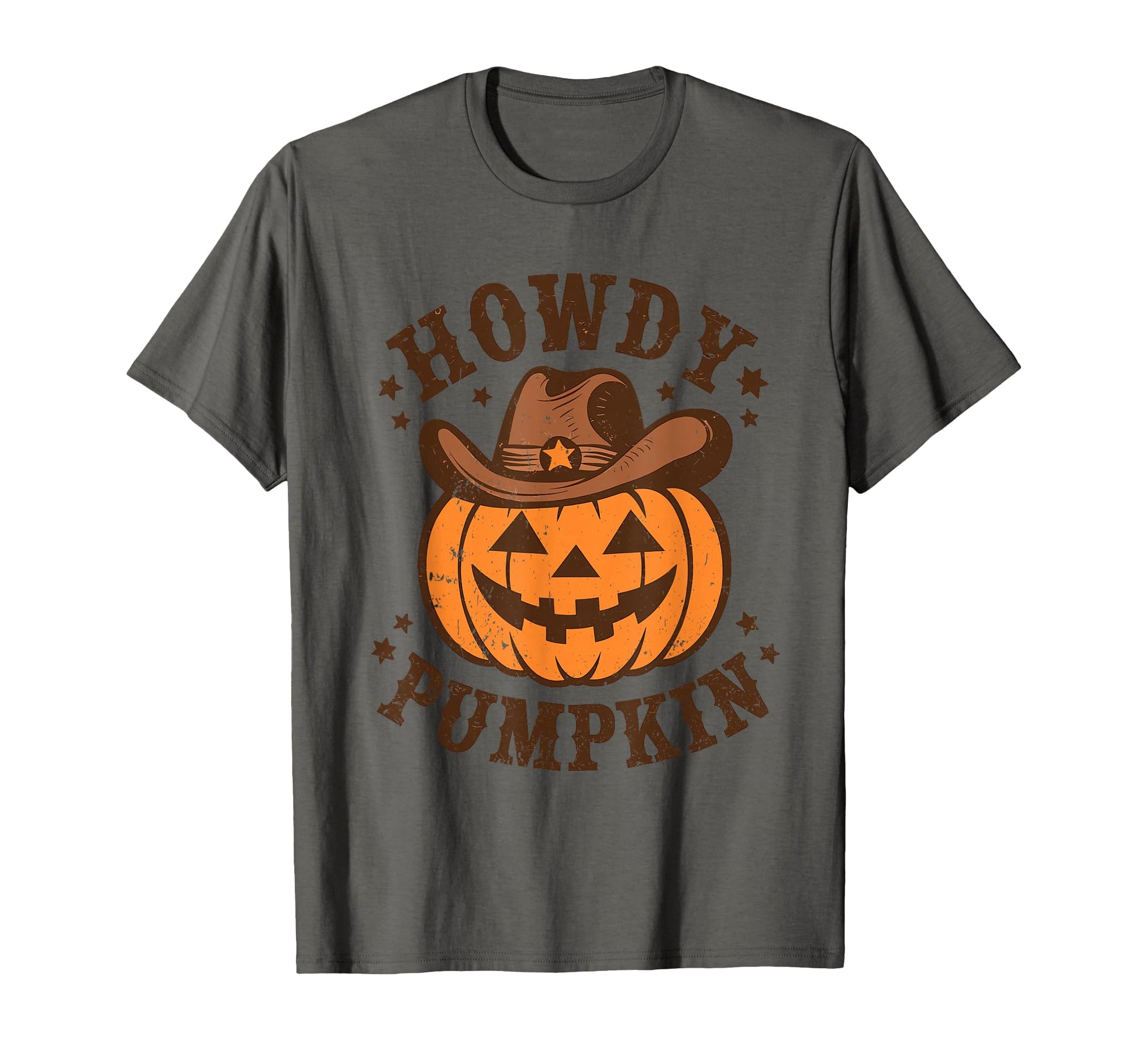Howdy Pumpkin Autumn Western T-Shirt - Casual Everyday Wear for Adults - T-Shirt, Sweatshirt, Hoodie