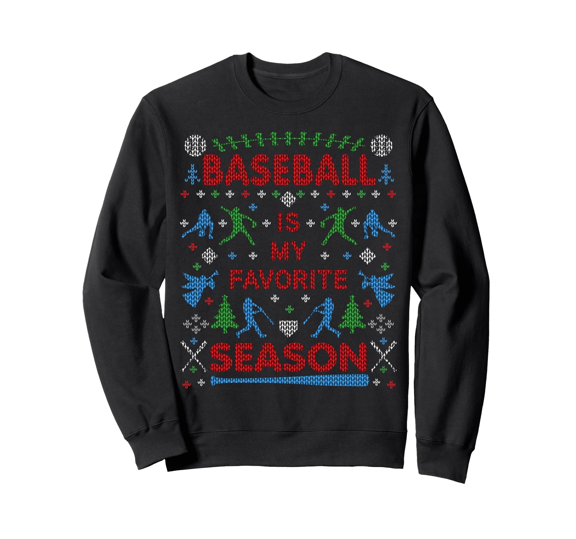 Funny Baseball Season Ugly Party Sweatshirt - Aesthetic Graphic Unisex - T-Shirt, Sweatshirt, Hoodie