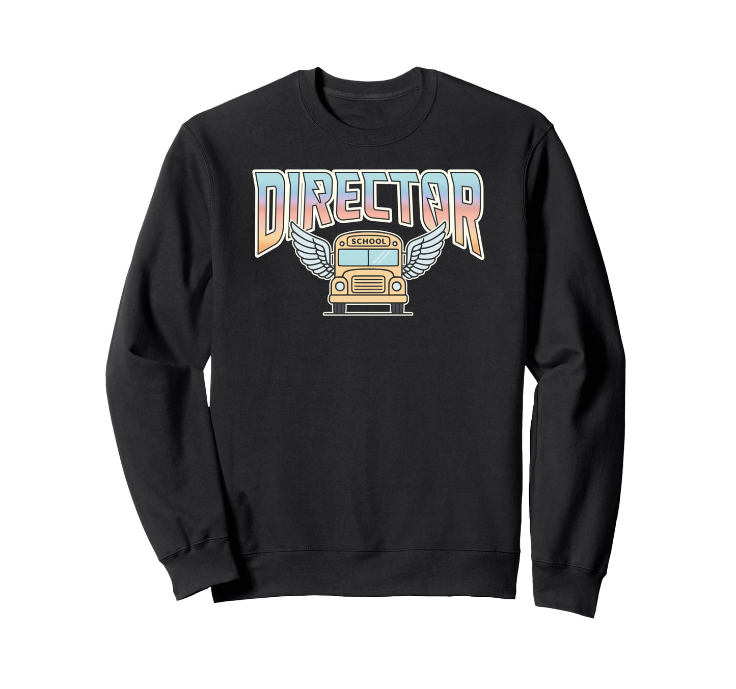 School Director Bus Rock Band Sweatshirt - Unique Graphic Men Women - T-Shirt, Sweatshirt, Hoodie