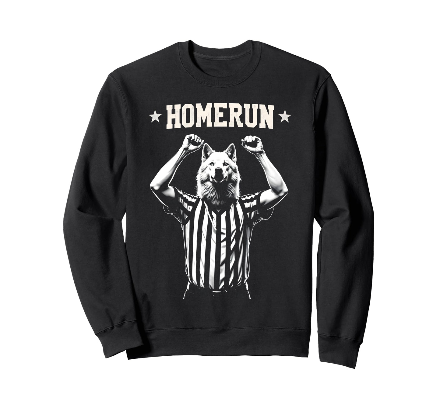Home Run Football Referee Funny Sweatshirt - Custom Art Print Unisex - T-Shirt, Sweatshirt, Hoodie
