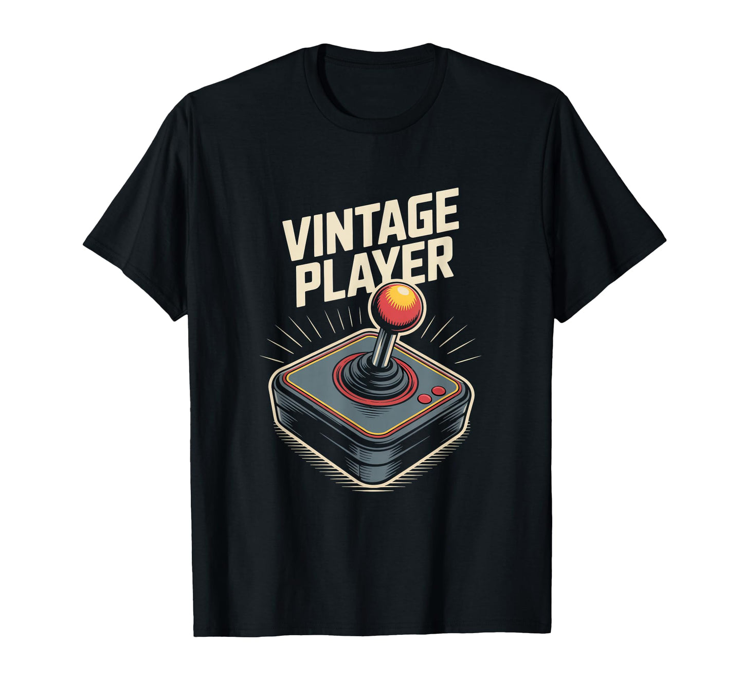 Player Joystick Arcade Gamer T-Shirt - Aesthetic Graphic Men Women - T-Shirt, Sweatshirt, Hoodie