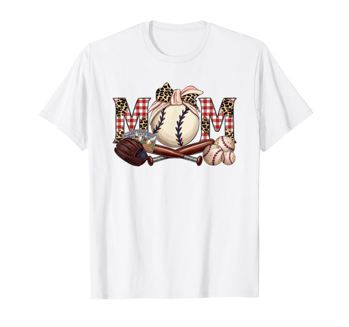 Baseball Mama Coquette Bow Game Day T-Shirt - Aesthetic Graphic Men Women - T-Shirt, Sweatshirt, Hoodie