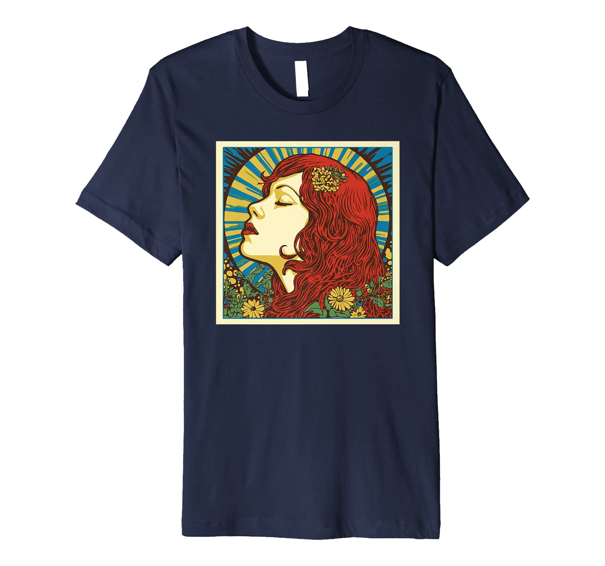 Groovy Mountain Mama Hippie 60S T-Shirt - Graphic Print for Adults - T-Shirt, Sweatshirt, Hoodie