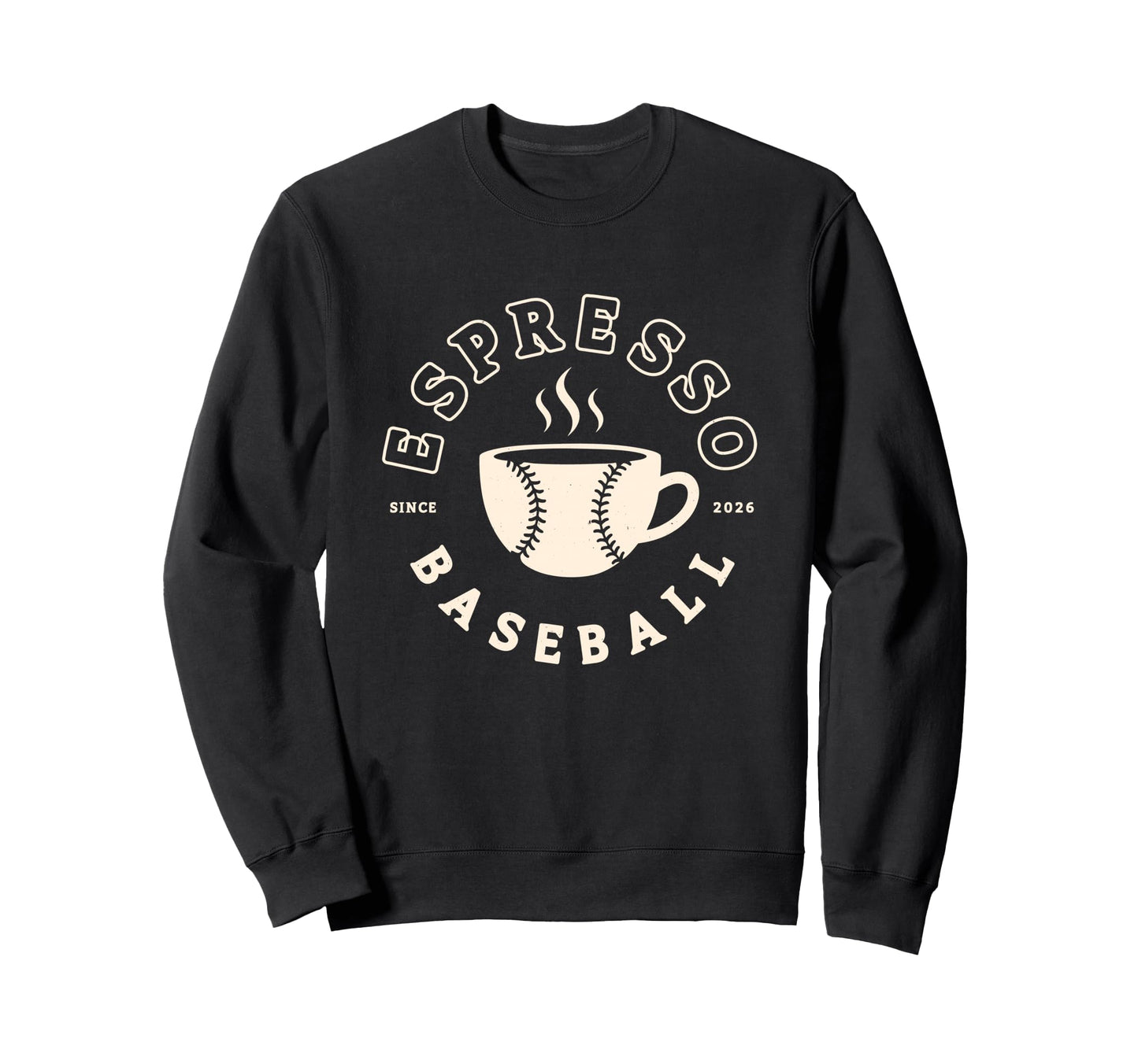 Espresso Baseball Est 2026 Coffee Sweatshirt - Unique Graphic Men Women - T-Shirt, Sweatshirt, Hoodie