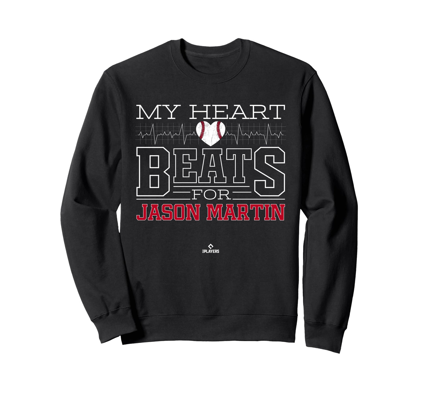 My Heart Beats Jason Martin Sweatshirt - Streetwear Style for Adults - T-Shirt, Sweatshirt, Hoodie