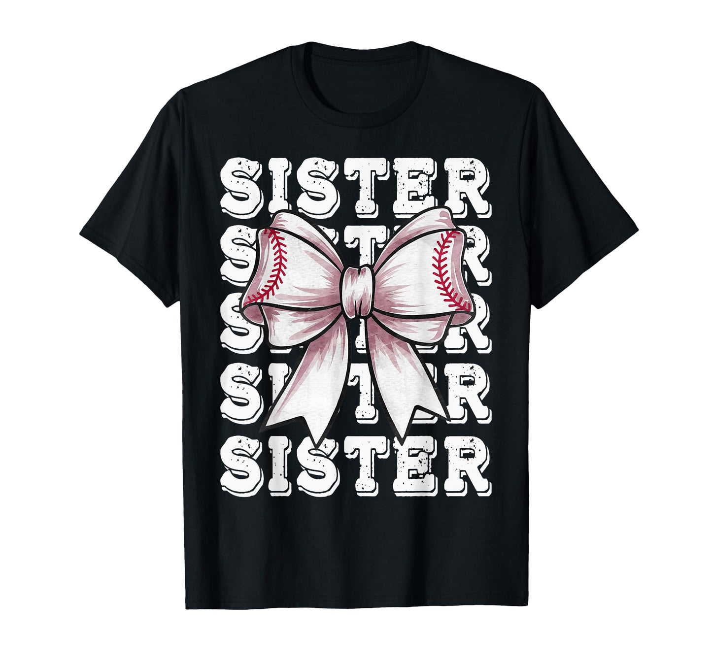 Coquette Baseball Sister Matching T-Shirt - Novelty Apparel for Adults - T-Shirt, Sweatshirt, Hoodie