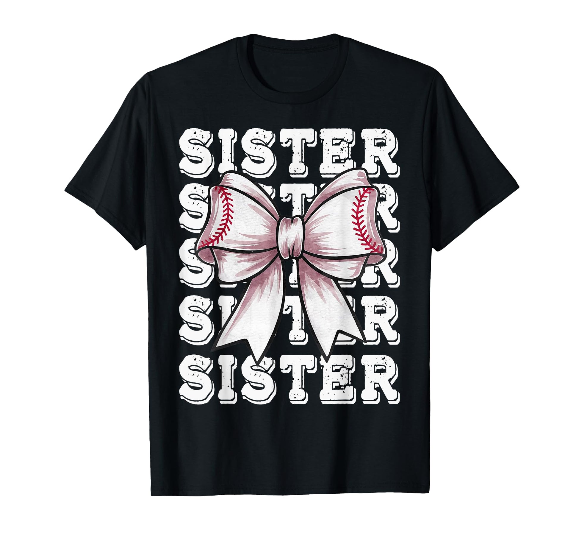 Coquette Baseball Sister Matching T-Shirt - Novelty Apparel for Adults - T-Shirt, Sweatshirt, Hoodie