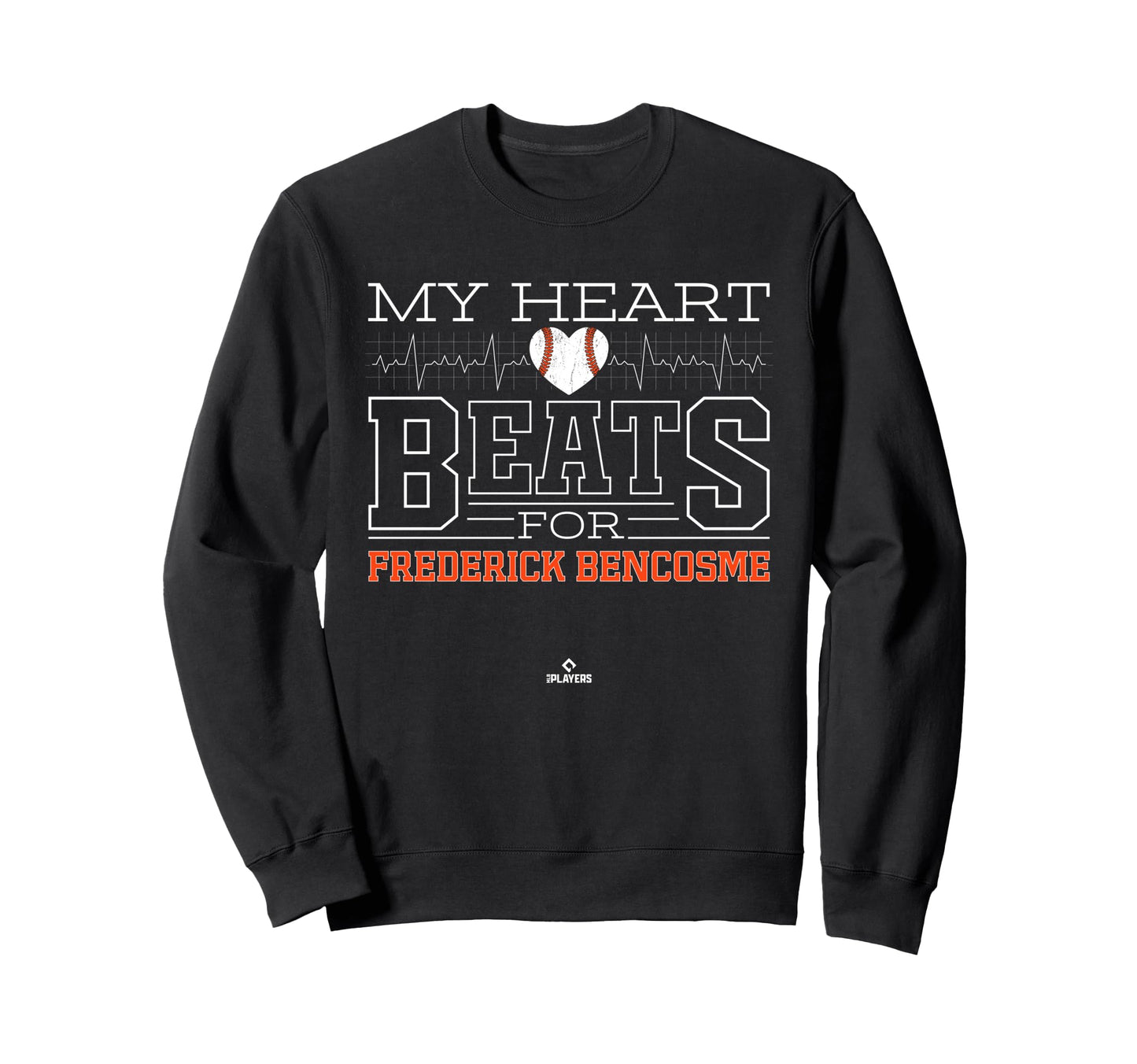 My Heart Beats Frederick Bencosme Sweatshirt - Graphic Print for Adults - T-Shirt, Sweatshirt, Hoodie
