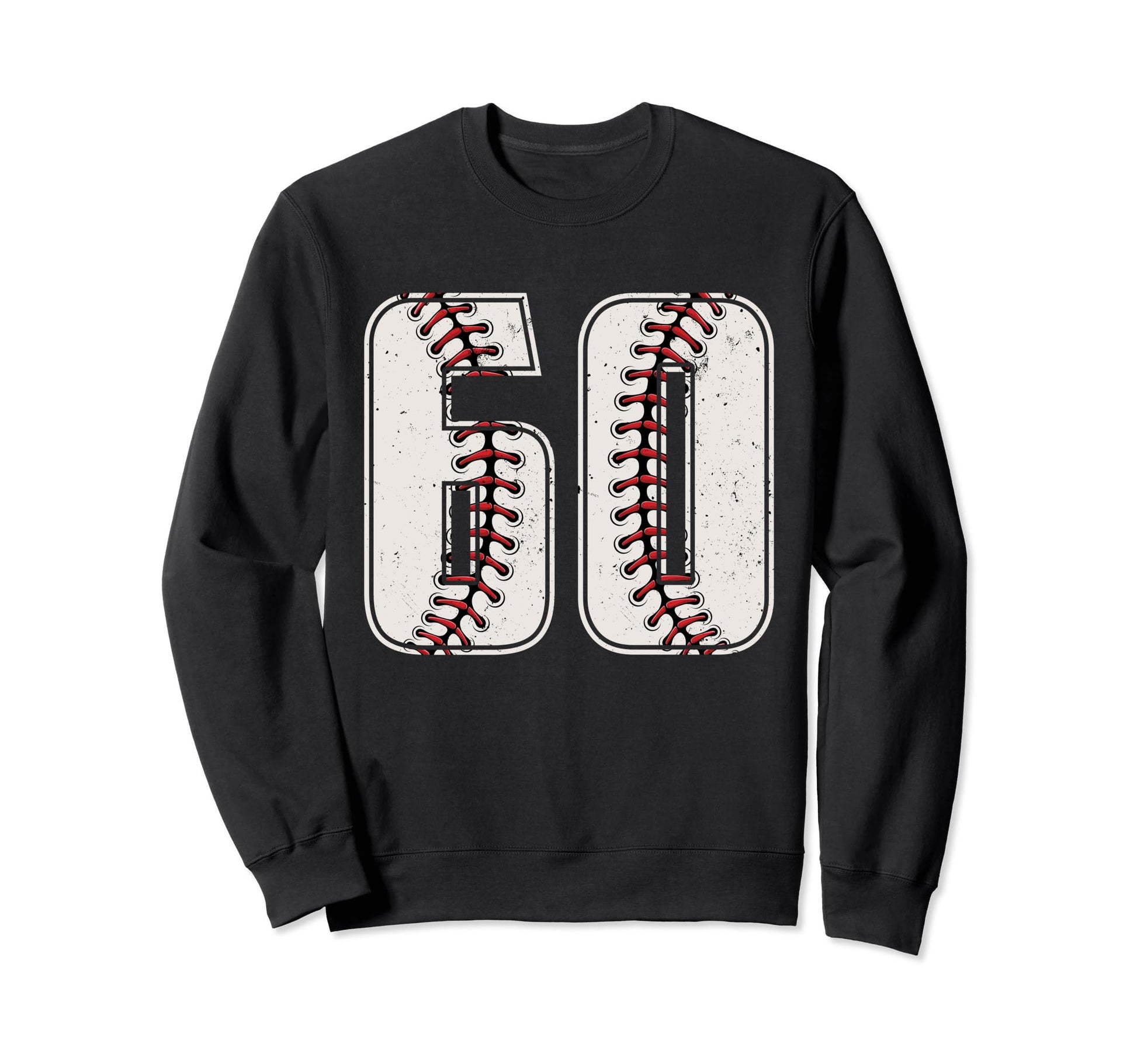 Baseball Player Number 60 Sixty Sweatshirt - Aesthetic Graphic Unisex - T-Shirt, Sweatshirt, Hoodie