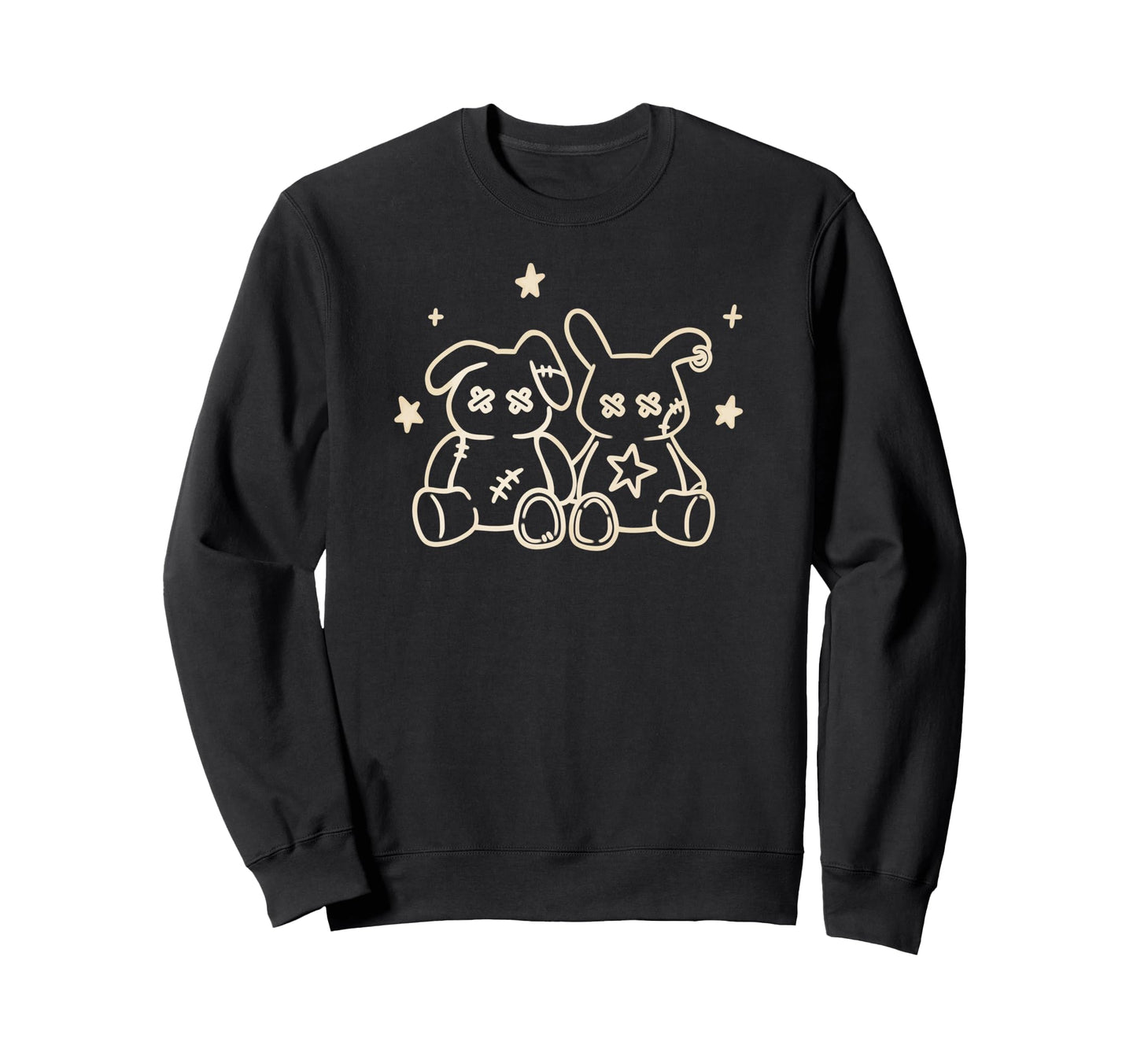 Y2K Harajuku Creepy Pastel Sweatshirt - Casual Everyday Wear Men Women - T-Shirt, Sweatshirt, Hoodie