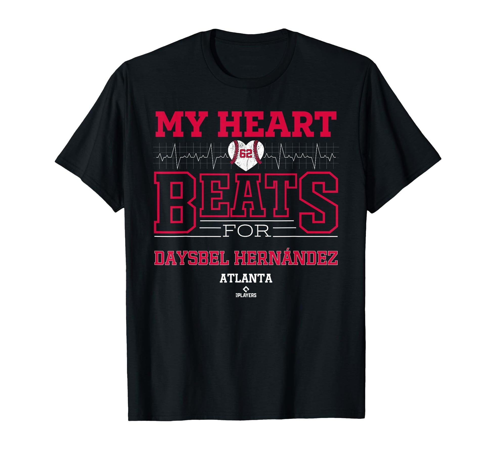 My Heart Beats Daysbel Hern Ndez T-Shirt - Trendy Graphic for Adults - T-Shirt, Sweatshirt, Hoodie
