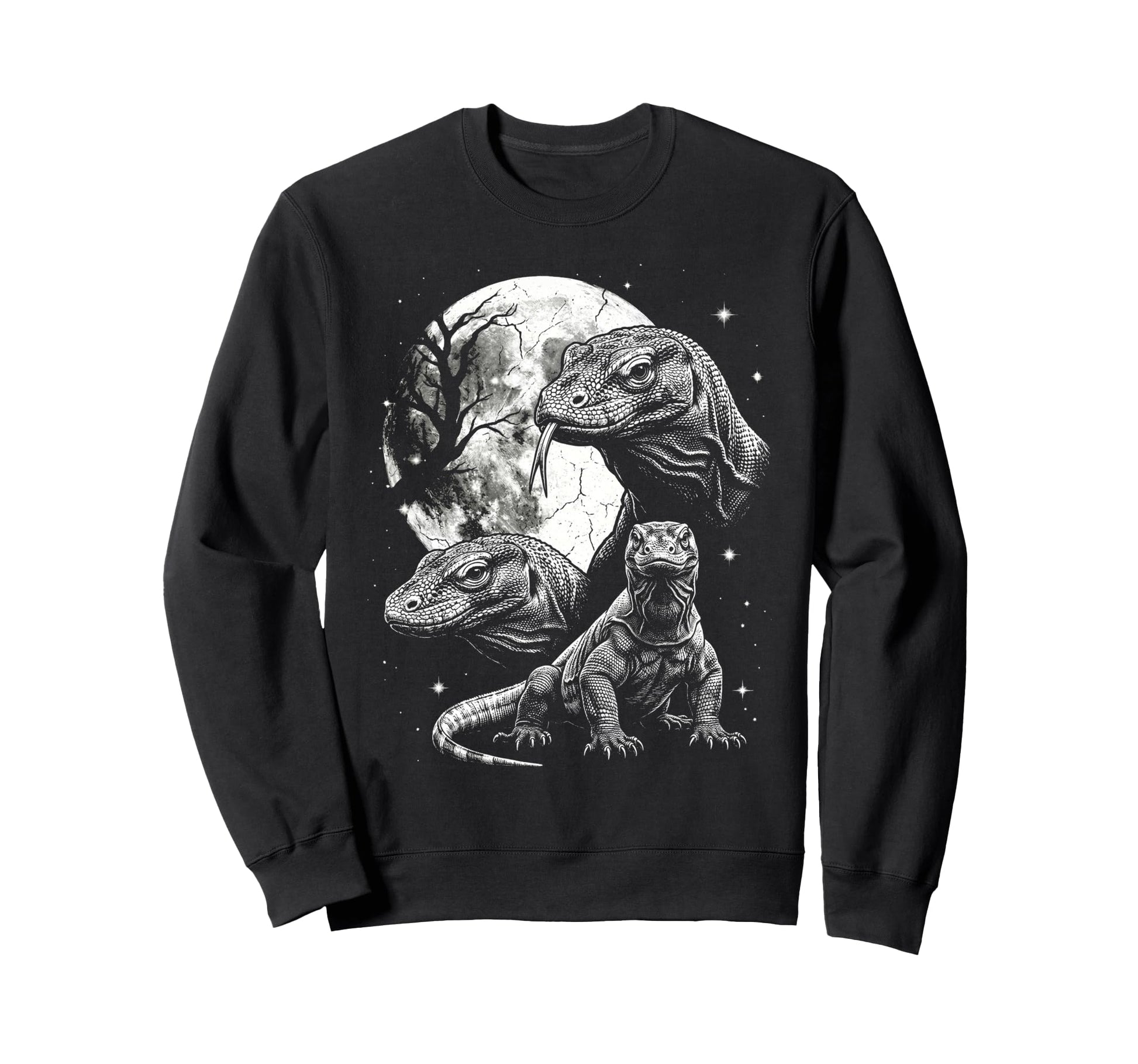Komodo Dragon 90S Aesthetic Y2K Komodo Sweatshirt - Trendy Graphic Unisex - T-Shirt, Sweatshirt, Hoodie