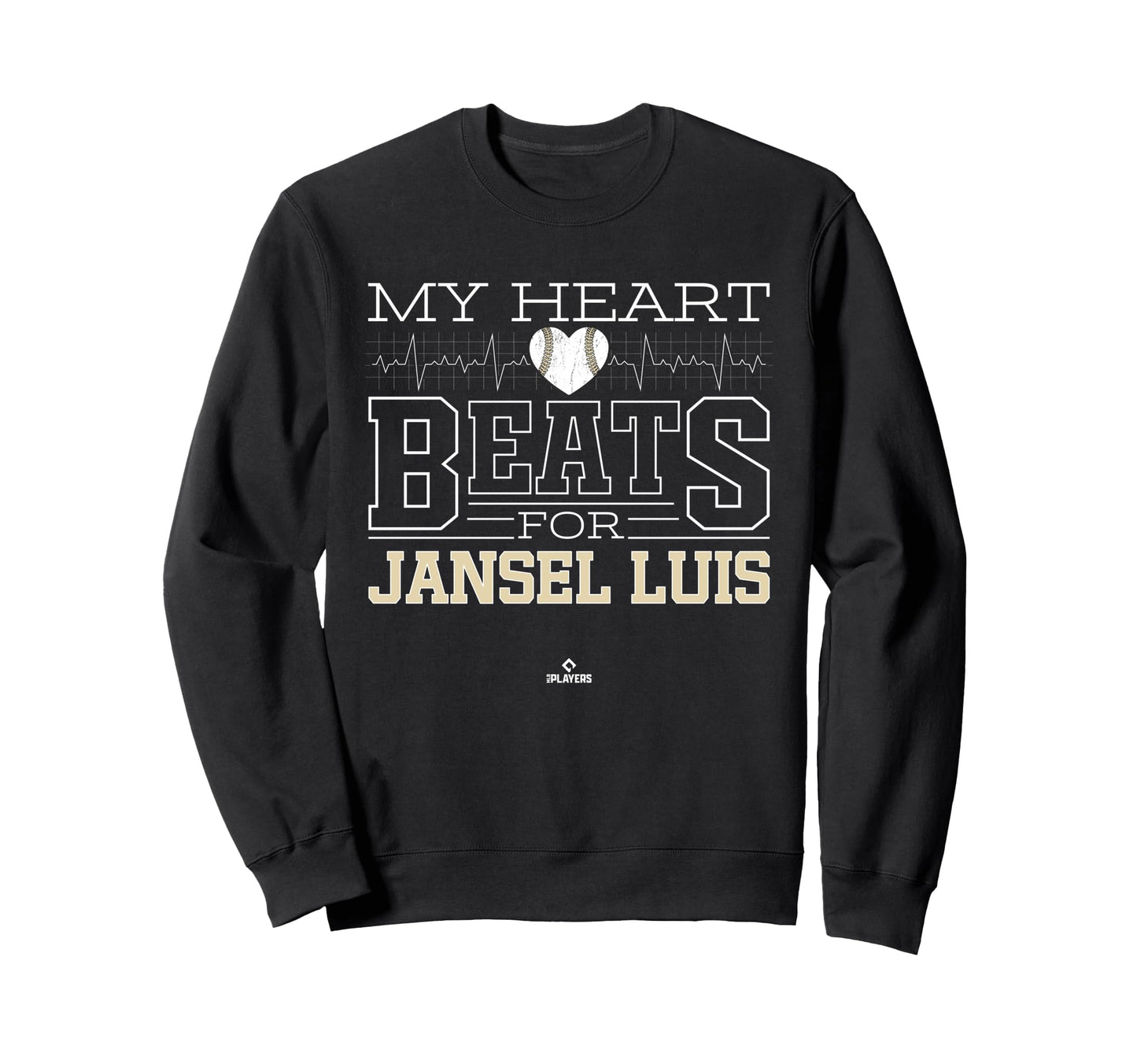 My Heart Beats Jansel Luis Prospect Sweatshirt - Aesthetic Graphic Unisex - T-Shirt, Sweatshirt, Hoodie