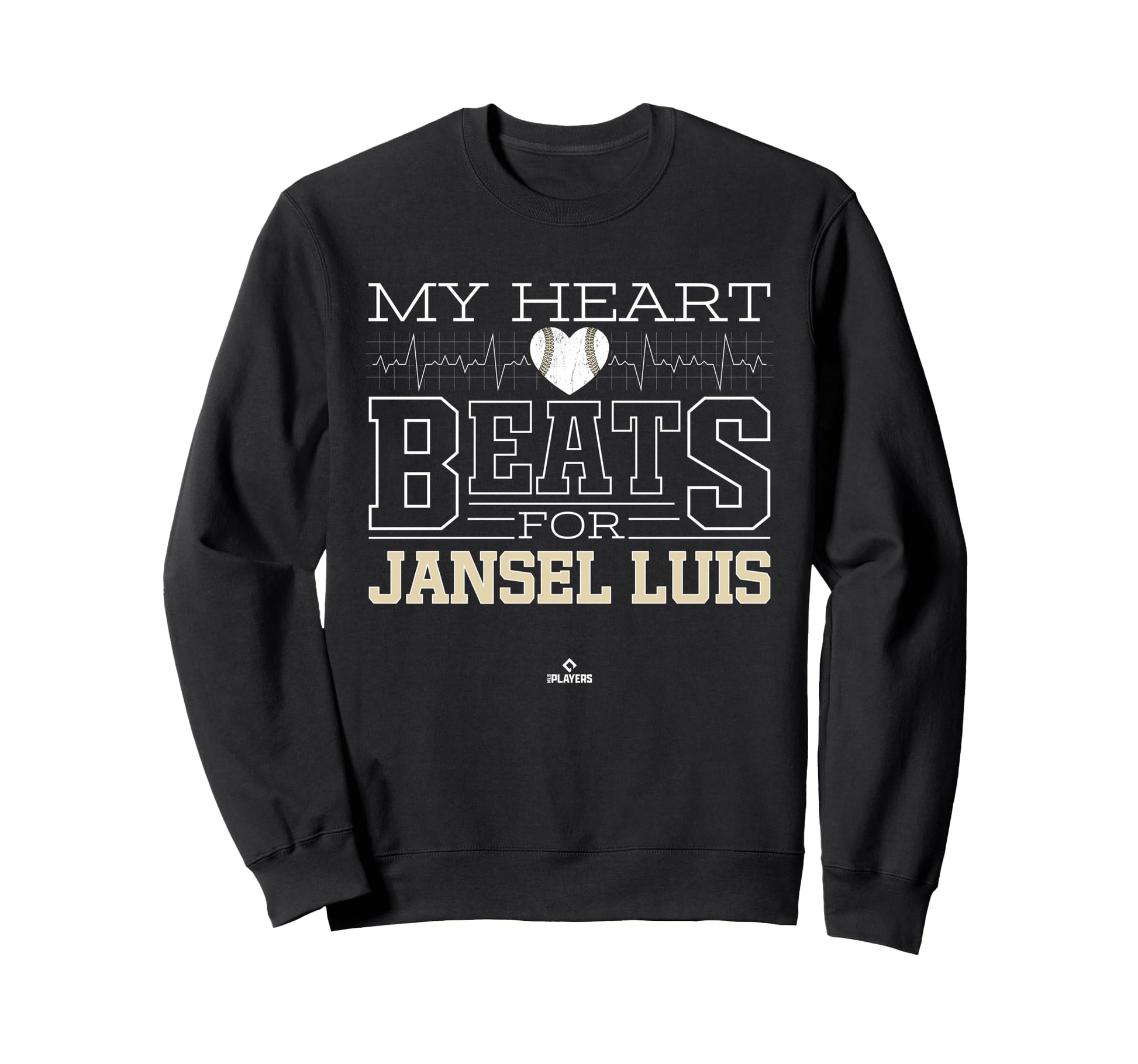 My Heart Beats Jansel Luis Prospect Sweatshirt - Aesthetic Graphic Unisex - T-Shirt, Sweatshirt, Hoodie
