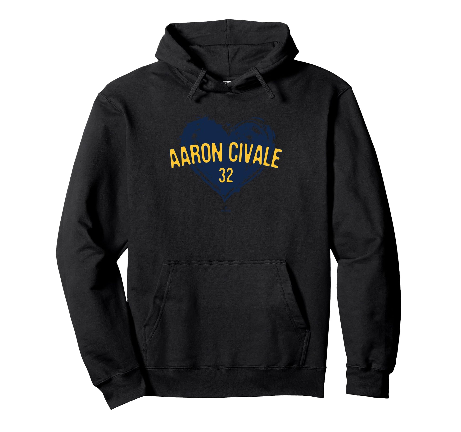 Distressed Heart Aaron Civale Milwaukee Hoodie - Unique Graphic Men Women - T-Shirt, Sweatshirt, Hoodie