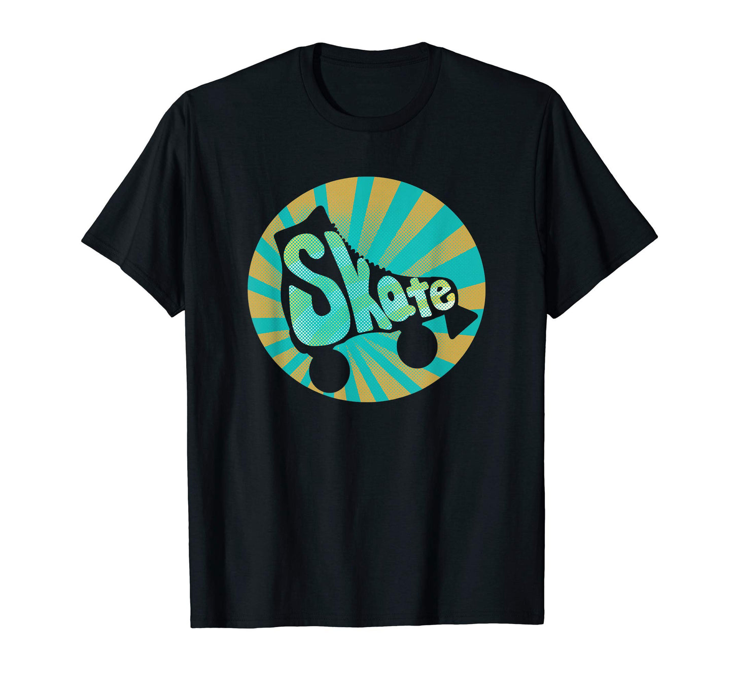 Roller Skate Inscription Skate T-Shirt - Graphic Print Men Women - T-Shirt, Sweatshirt, Hoodie