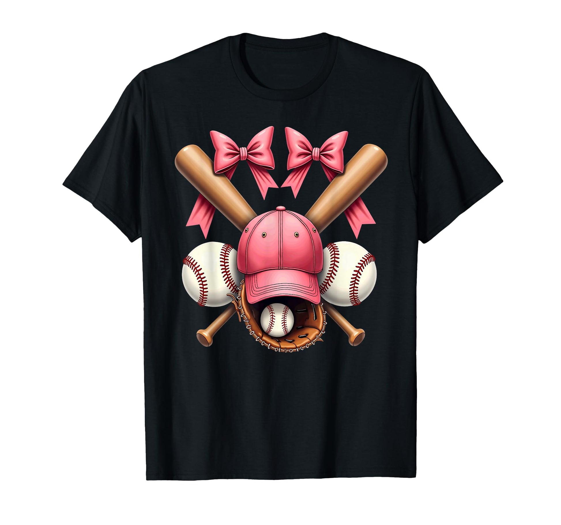 Baseball Mom Grandma Coquette Bow T-Shirt - Streetwear Style Unisex - T-Shirt, Sweatshirt, Hoodie
