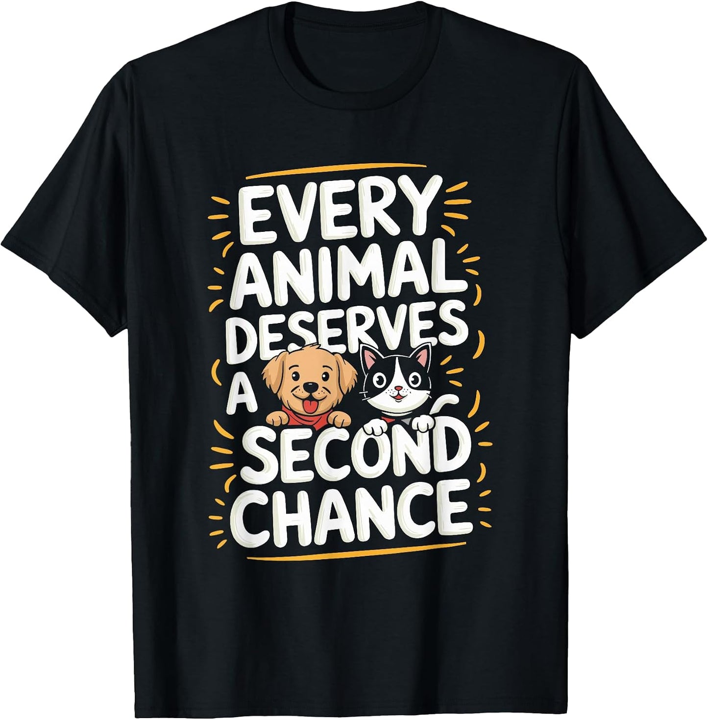 Animal Rescue Gifts Dog Cat Adopt Shelter Pets - Adult & Kids T-Shirts, Sweatshirts & Hoodies apparel design preview 1