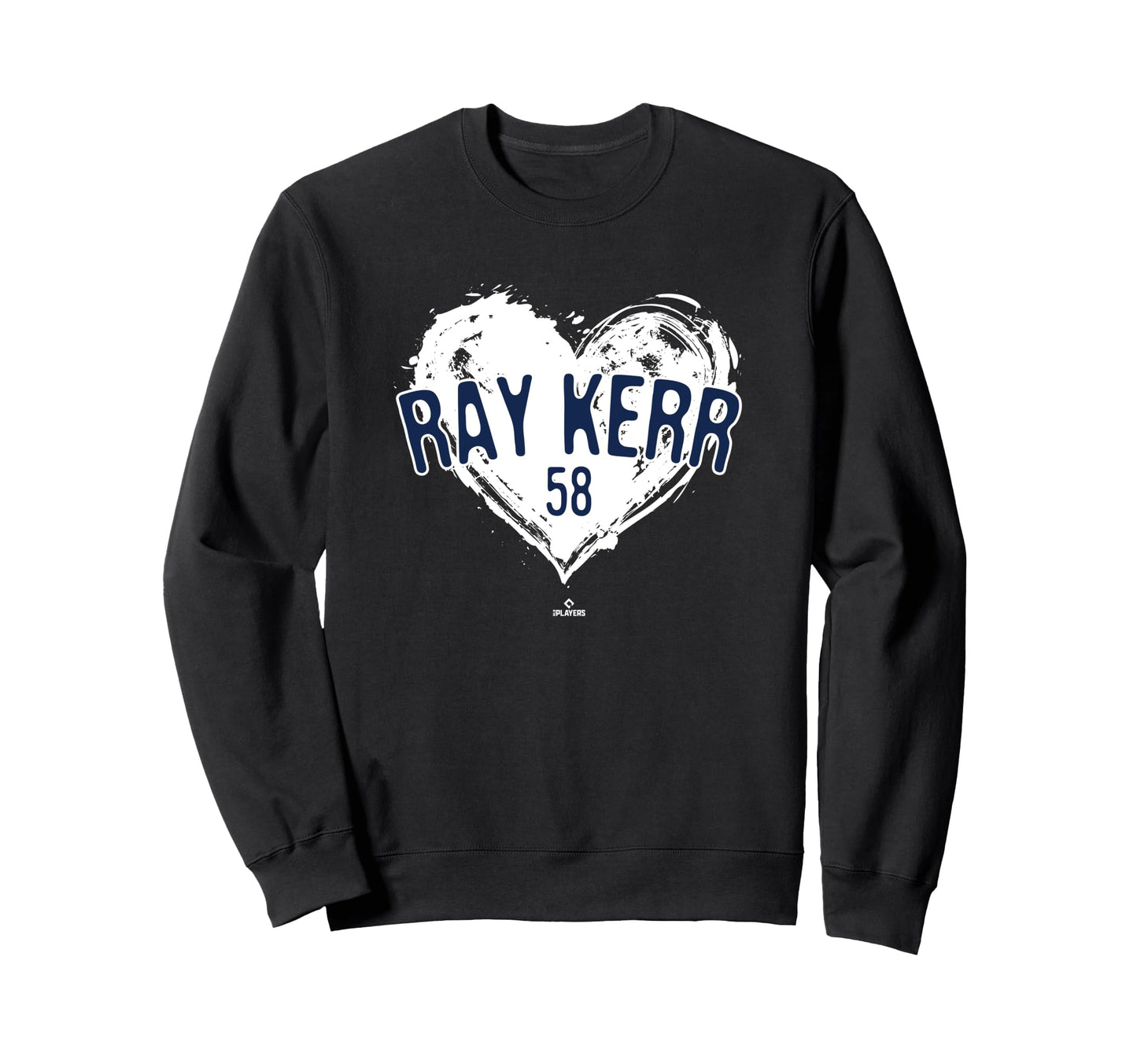 Distressed Heart Ray Kerr Sweatshirt - Casual Everyday Wear for Adults - T-Shirt, Sweatshirt, Hoodie