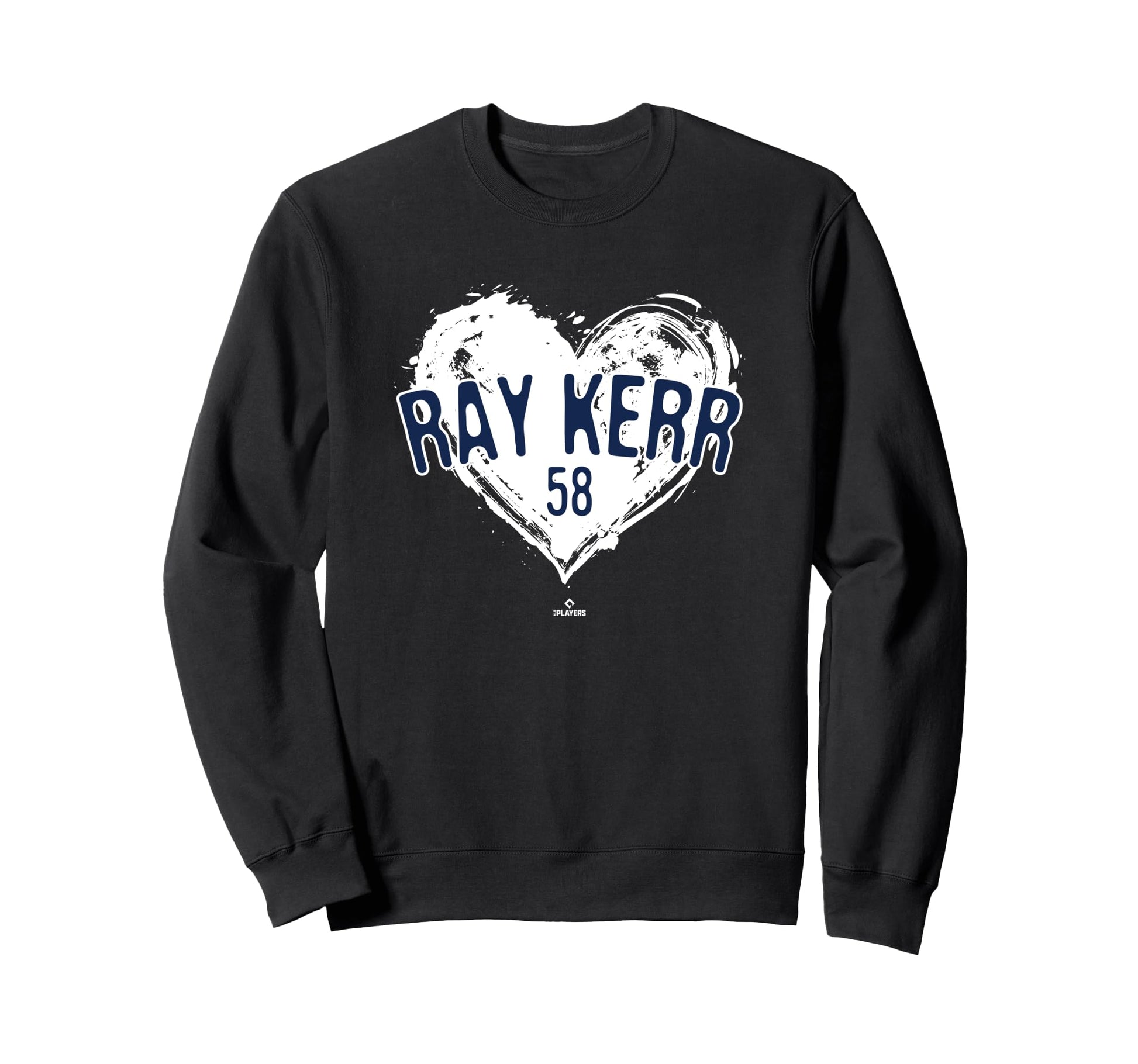 Distressed Heart Ray Kerr Sweatshirt - Casual Everyday Wear for Adults - T-Shirt, Sweatshirt, Hoodie