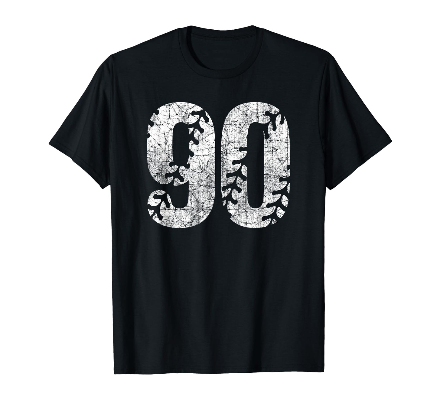 Baseball Softball Mom 90 Number 90 T-Shirt - Graphic Print Unisex - T-Shirt, Sweatshirt, Hoodie
