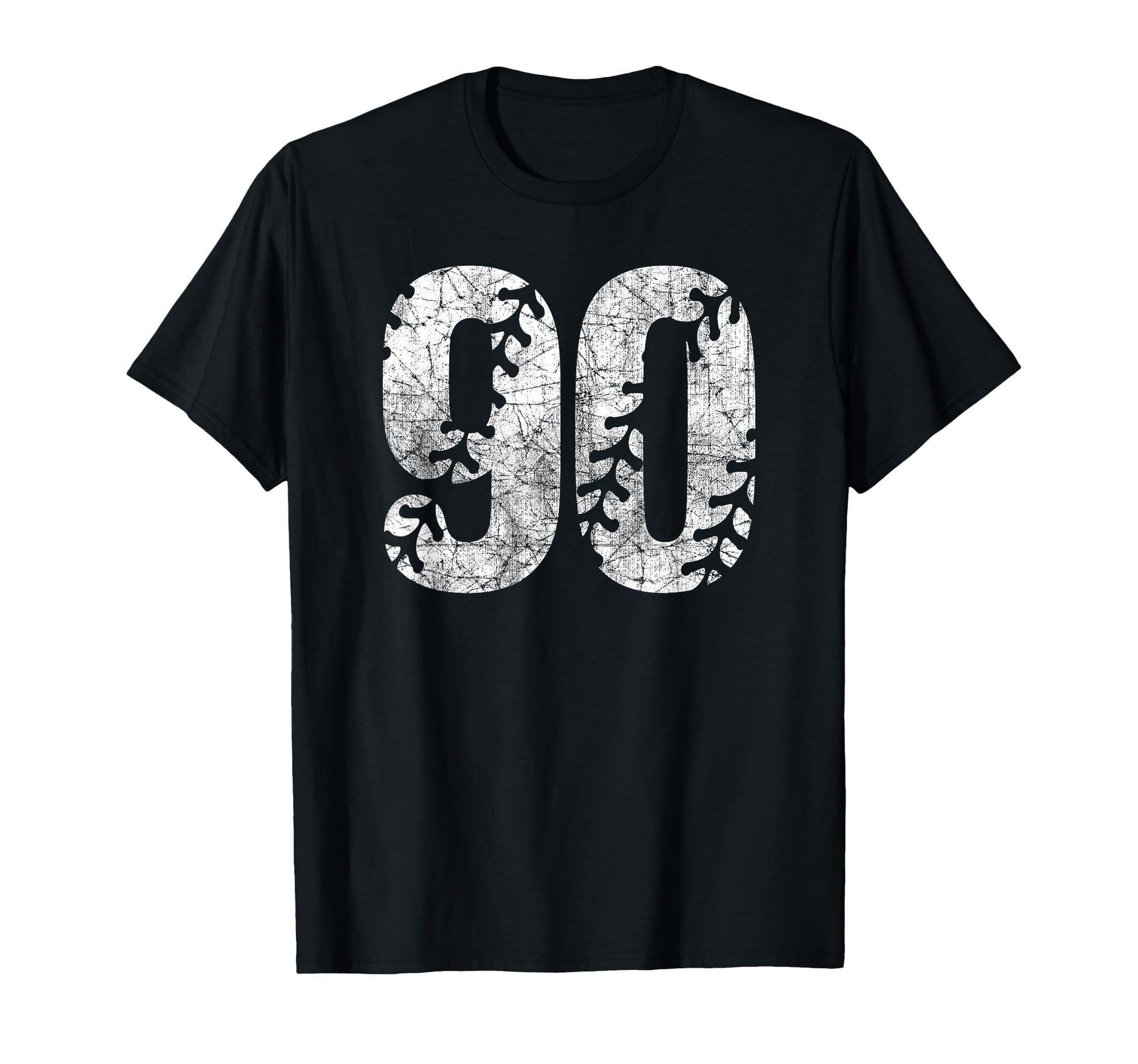 Baseball Softball Mom 90 Number 90 T-Shirt - Graphic Print Unisex - T-Shirt, Sweatshirt, Hoodie