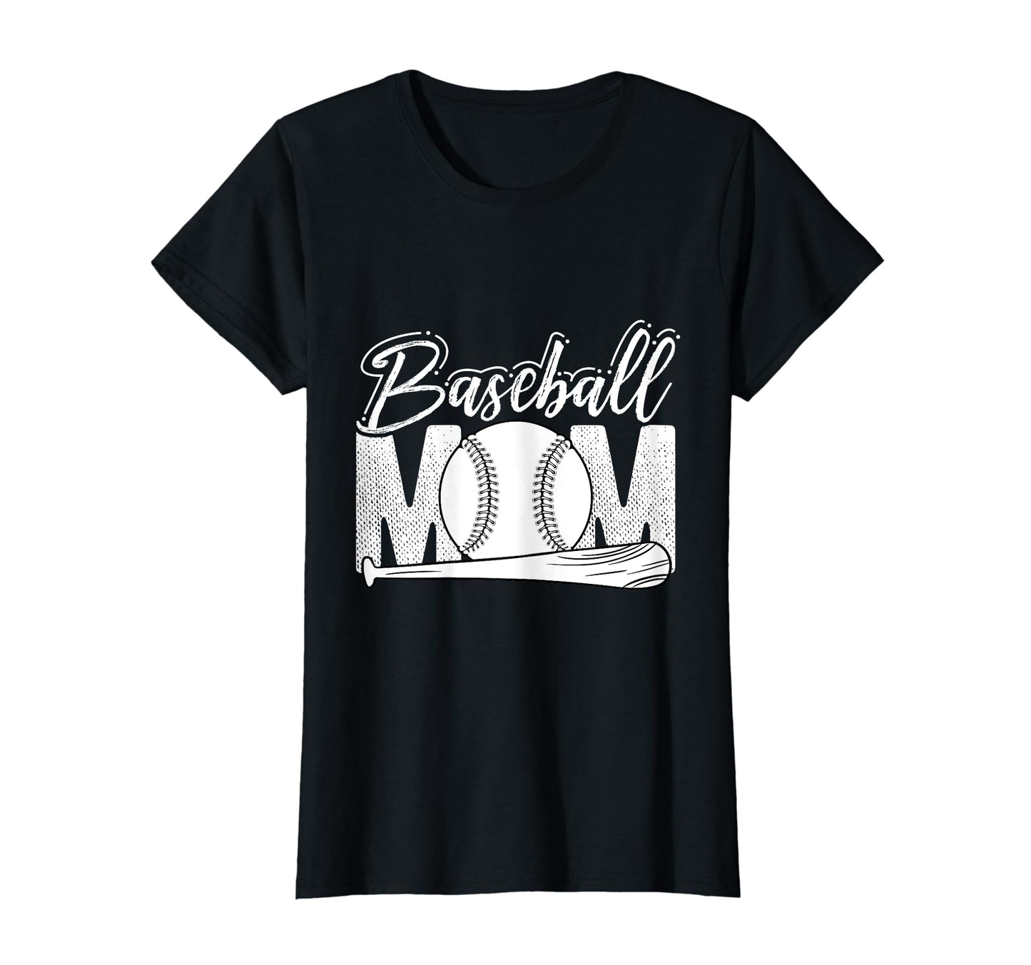 Baseball Mom Mothers Day Homerun Best Mom T-Shirt - Graphic Print Unisex - T-Shirt, Sweatshirt, Hoodie