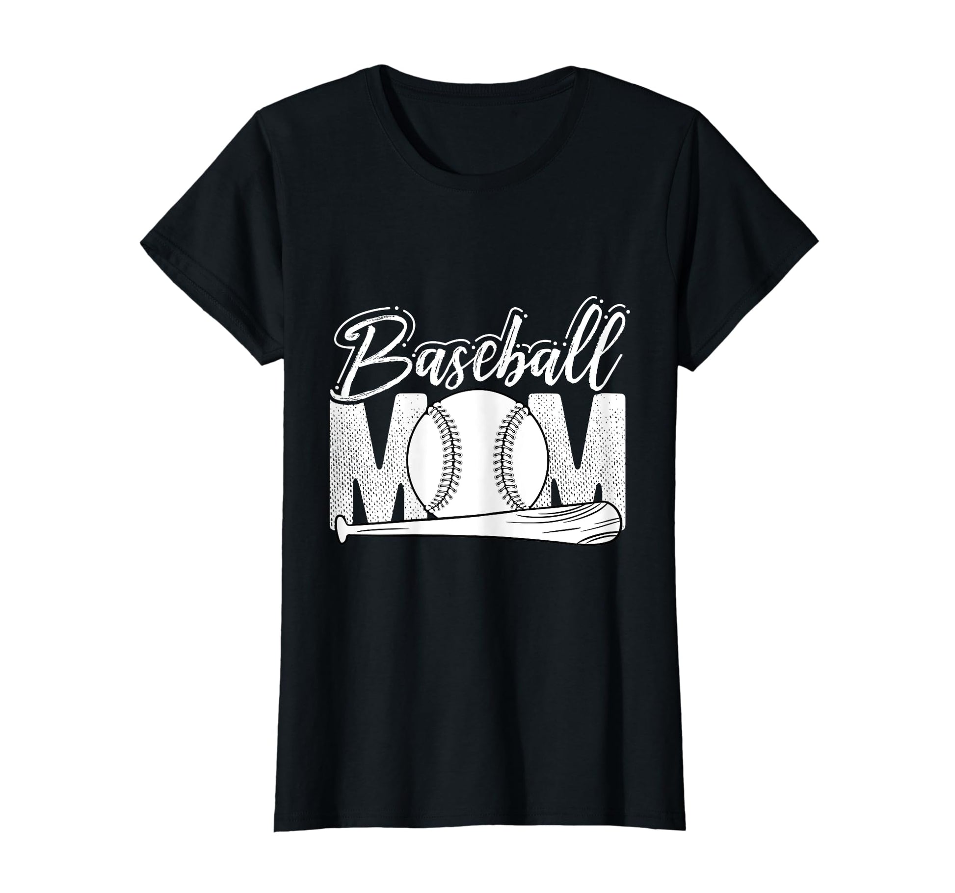 Baseball Mom Mothers Day Homerun Best Mom T-Shirt - Graphic Print Unisex - T-Shirt, Sweatshirt, Hoodie