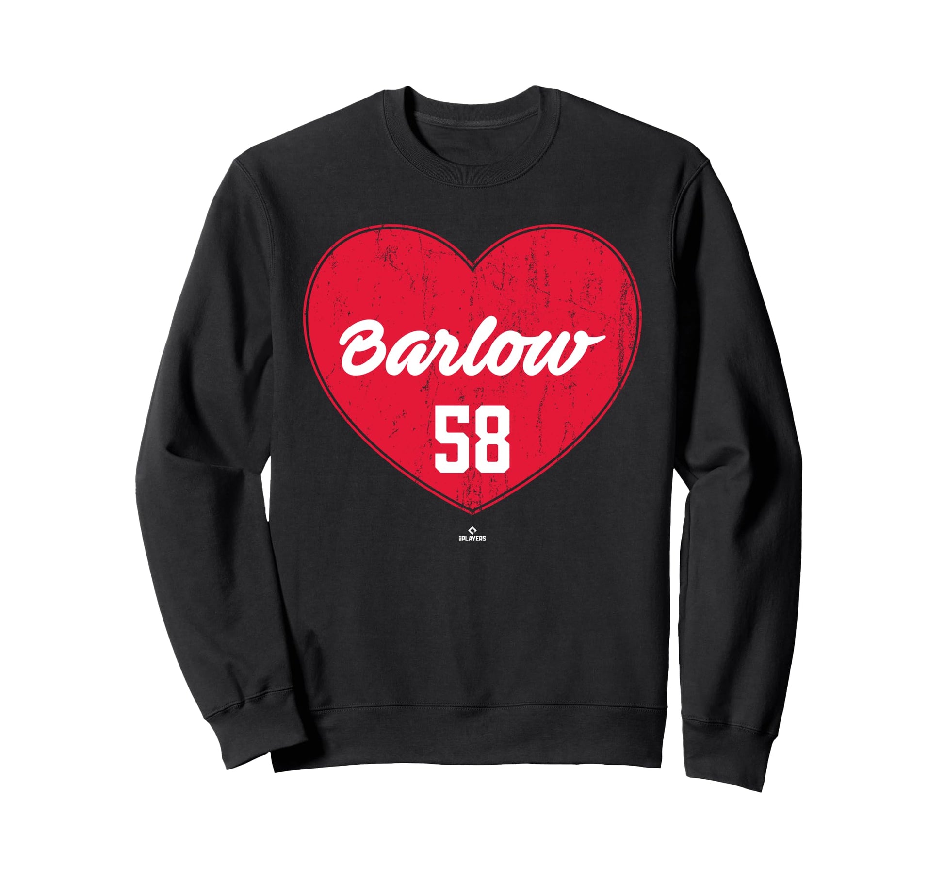 Distressed Heart Scott Barlow Sweatshirt - Aesthetic Graphic Unisex - T-Shirt, Sweatshirt, Hoodie