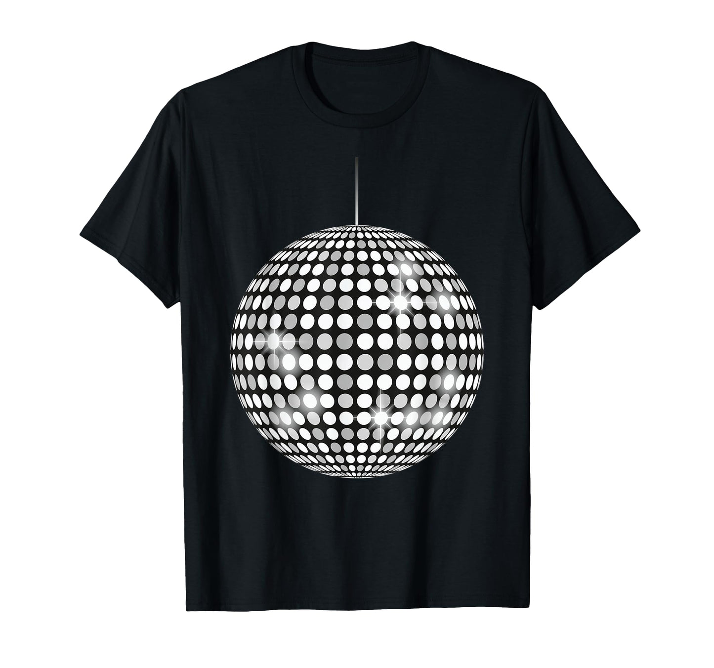 70S 80S Vibe Party Disco Ball Music T-Shirt - Trendy Graphic for Adults - T-Shirt, Sweatshirt, Hoodie