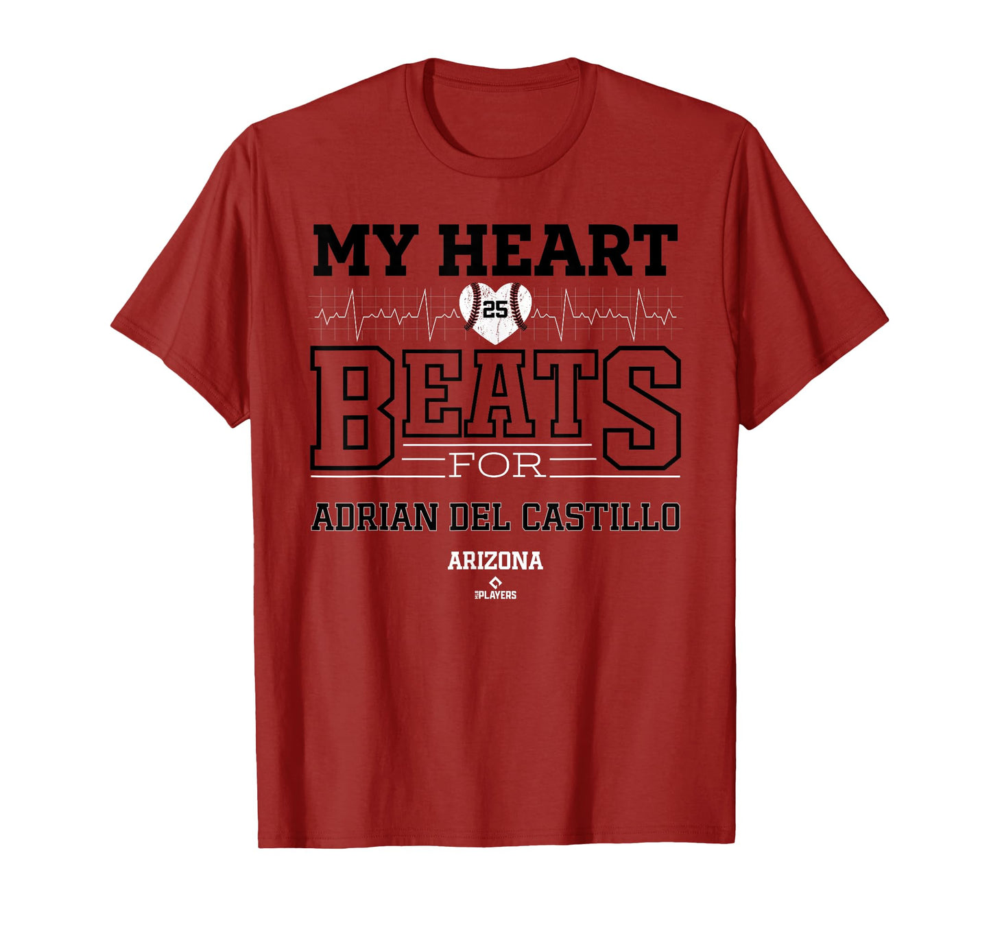 My Heart Beats Adrian Del Castillo T-Shirt - Custom Art Print Unisex - T-Shirt, Sweatshirt, Hoodie