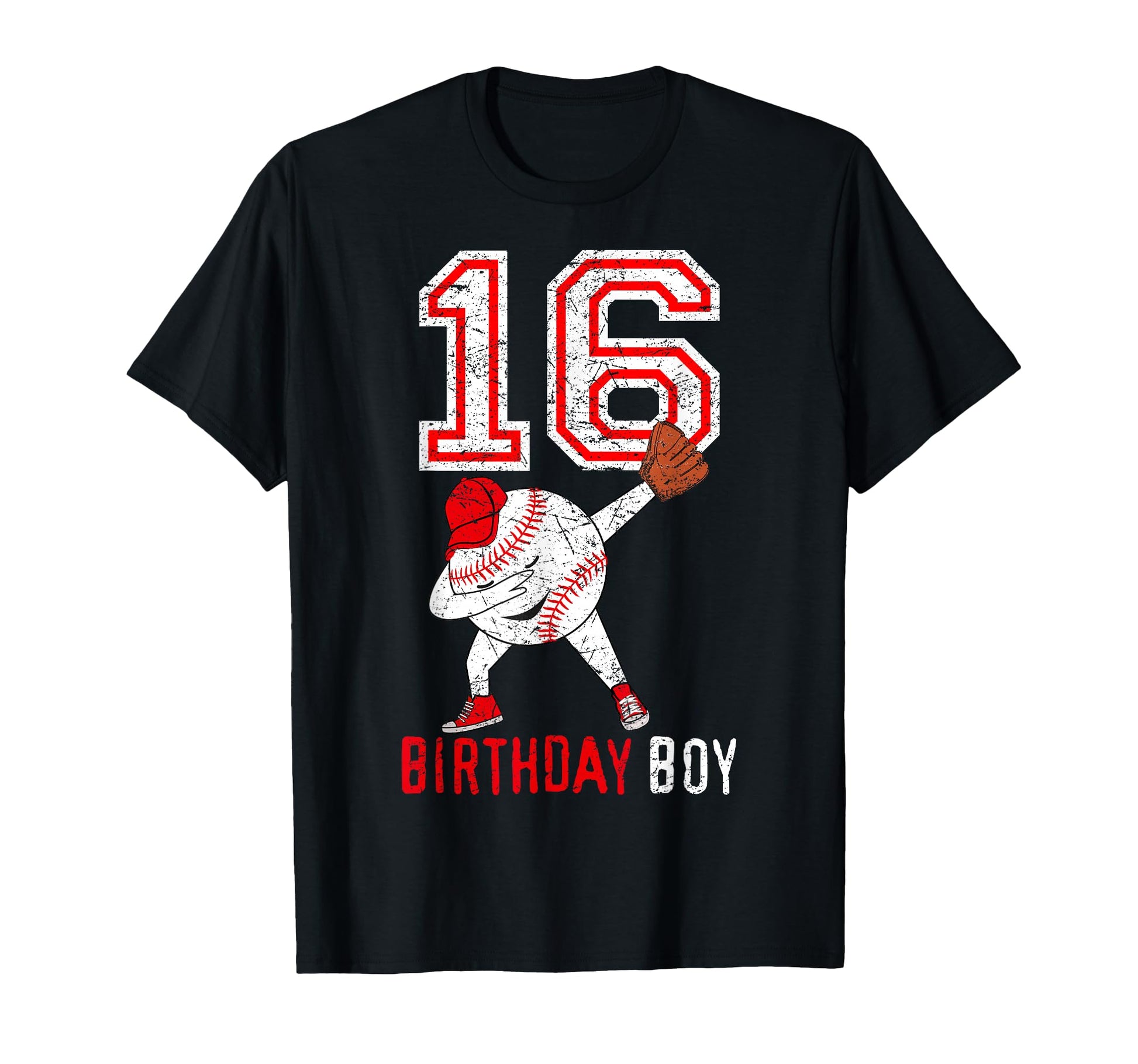 16Th Birthday Baseball Gift 16 T-Shirt - Casual Everyday Wear for Adults - T-Shirt, Sweatshirt, Hoodie