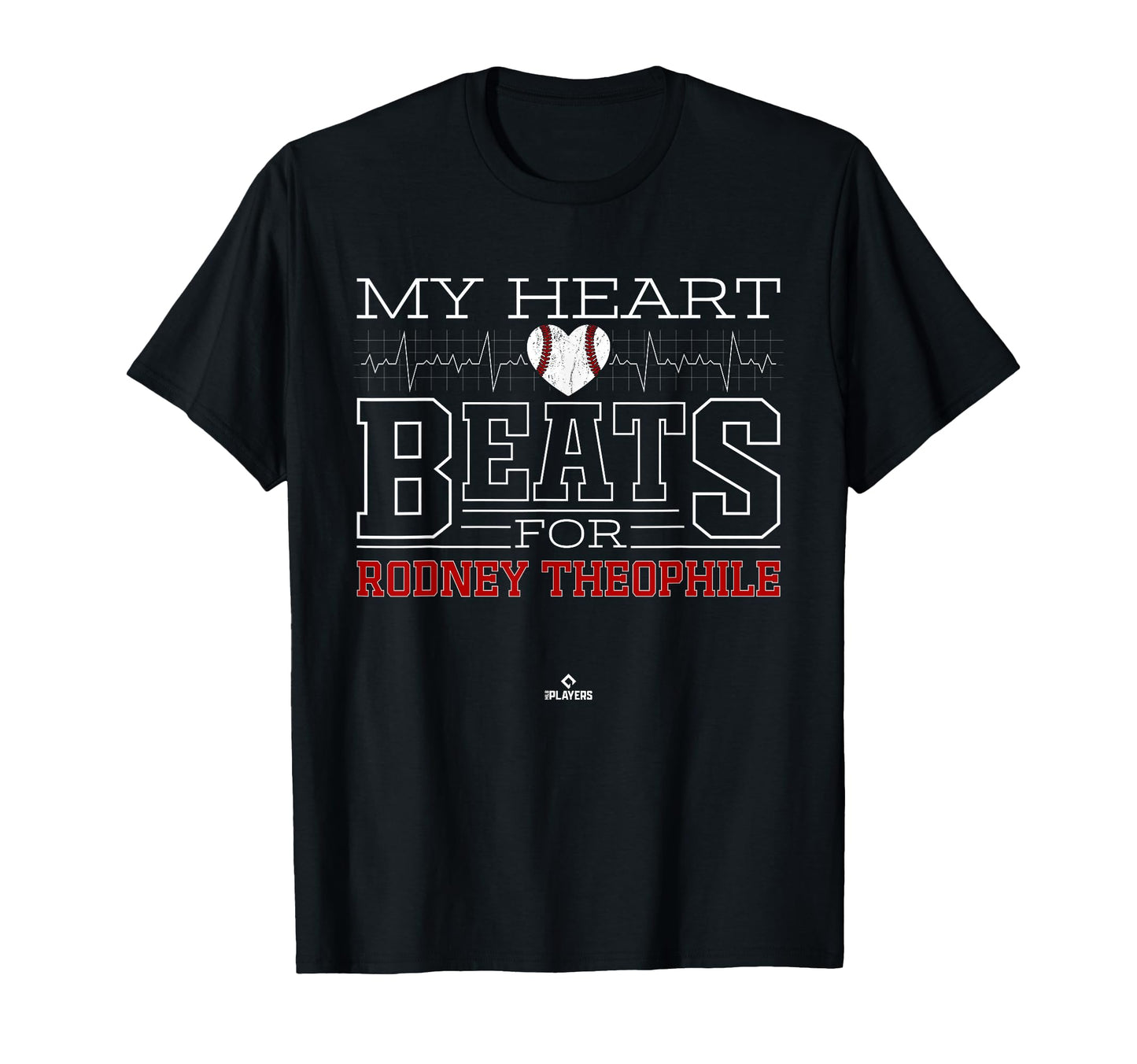 My Heart Beats Rodney Theophile T-Shirt - Minimalist Print Men Women - T-Shirt, Sweatshirt, Hoodie