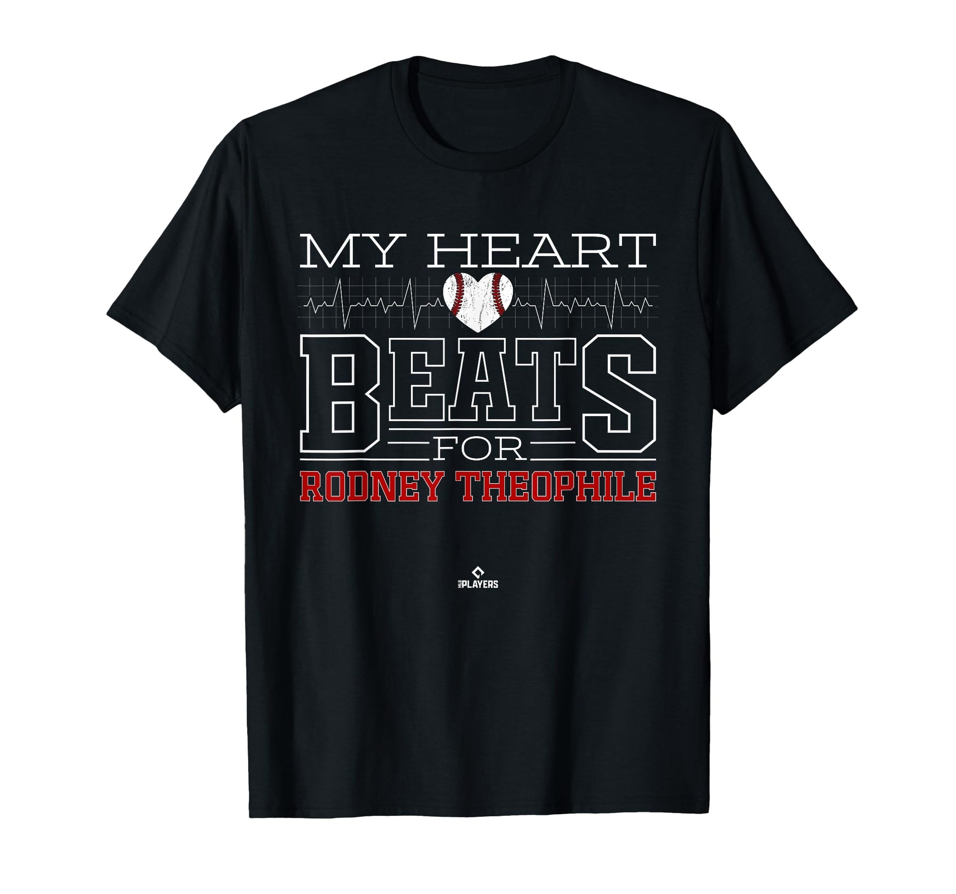 My Heart Beats Rodney Theophile T-Shirt - Minimalist Print Men Women - T-Shirt, Sweatshirt, Hoodie