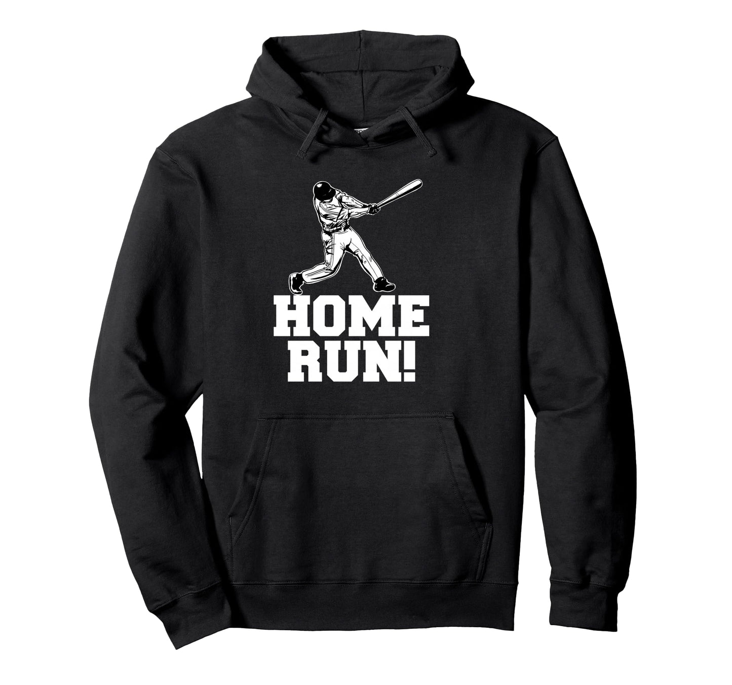 Baseball Home Run Hoodie - Graphic Print Men Women - T-Shirt, Sweatshirt, Hoodie