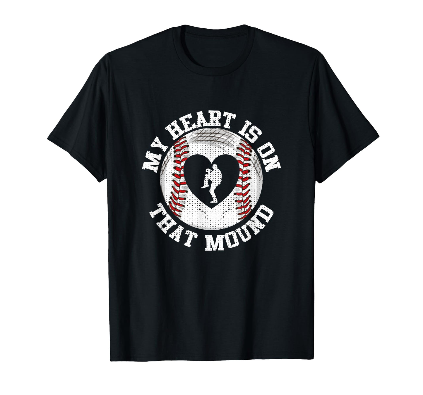 Heart Mom Grandma Funny Baseball T-Shirt - Aesthetic Graphic Men Women - T-Shirt, Sweatshirt, Hoodie